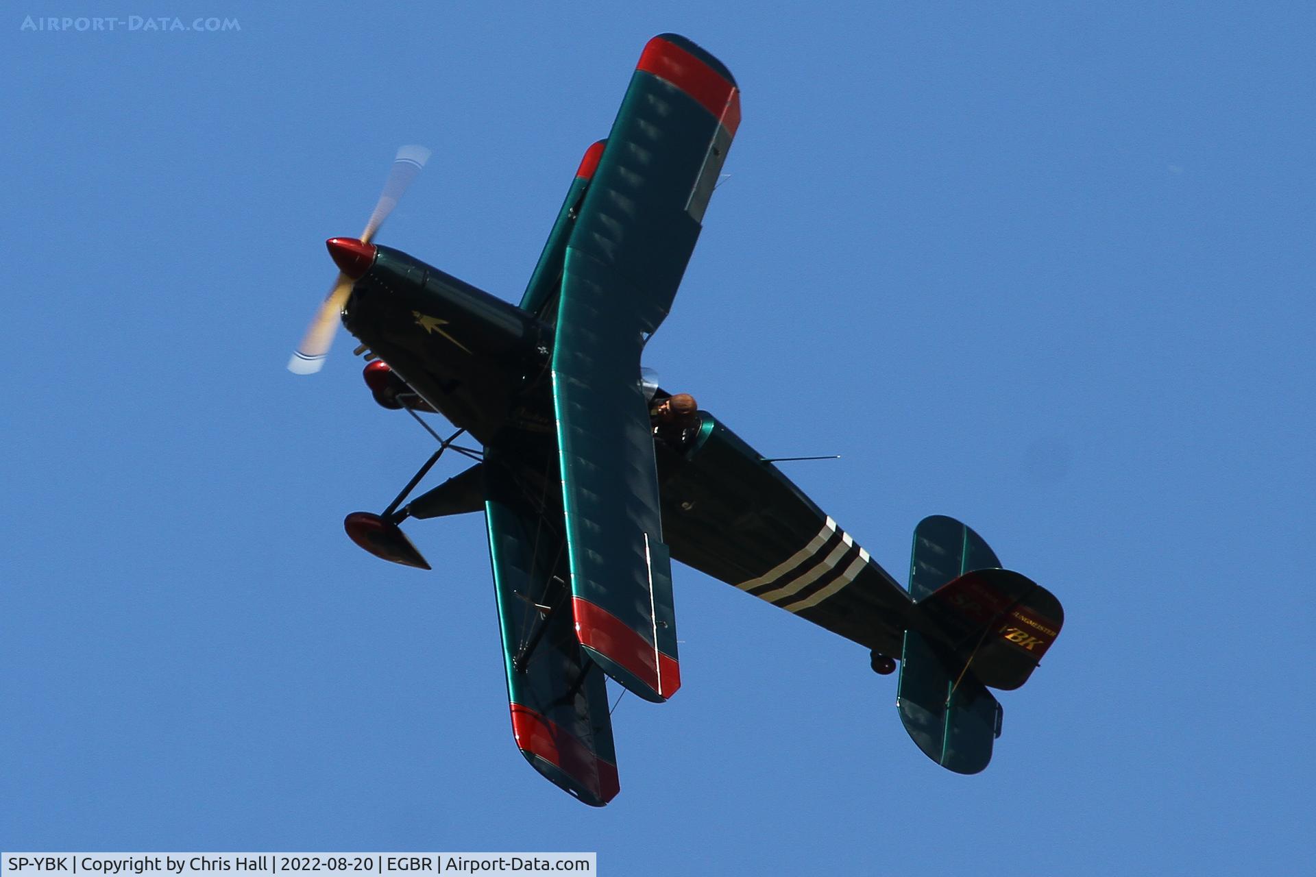 SP-YBK, Bucker Bu-133PA Jungmeister C/N T-131.201, Breighton
