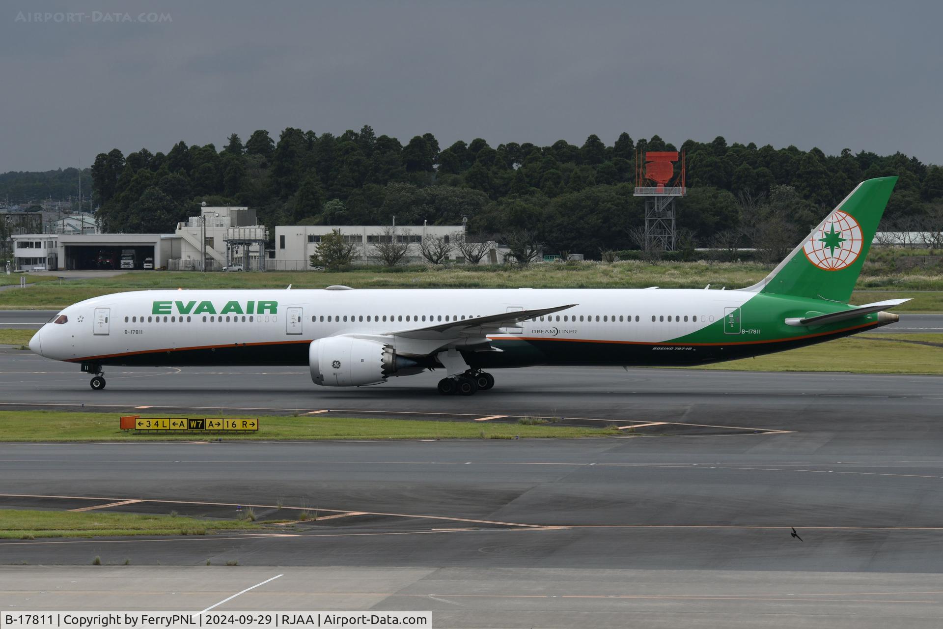 B-17811, 2023 Boeing 787-10 Dreamliner Dreamliner C/N 63518, EVA B787-10