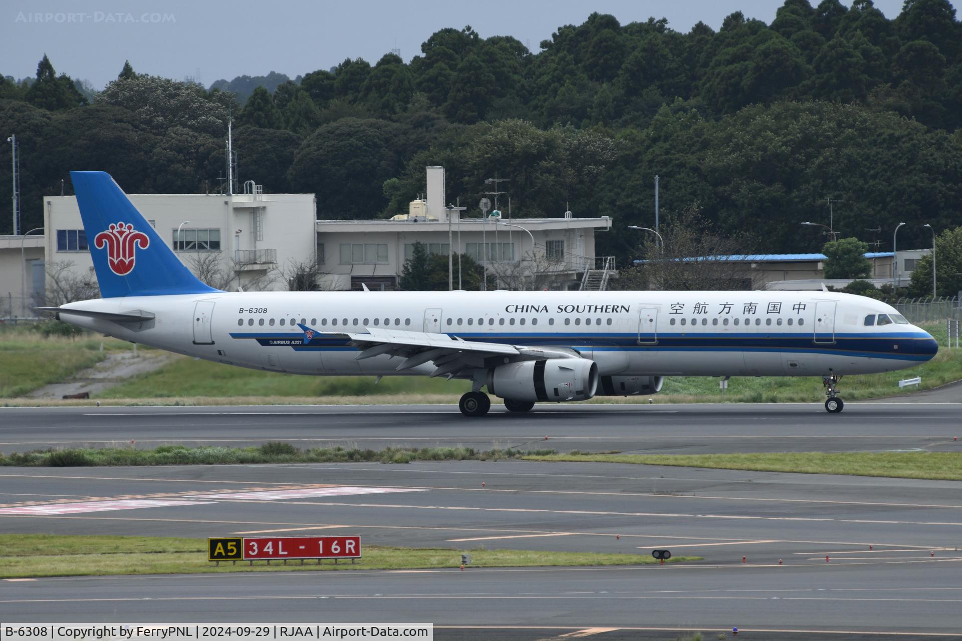B-6308, 2007 Airbus A321-231 C/N 3112, Arrival of China Southern A321