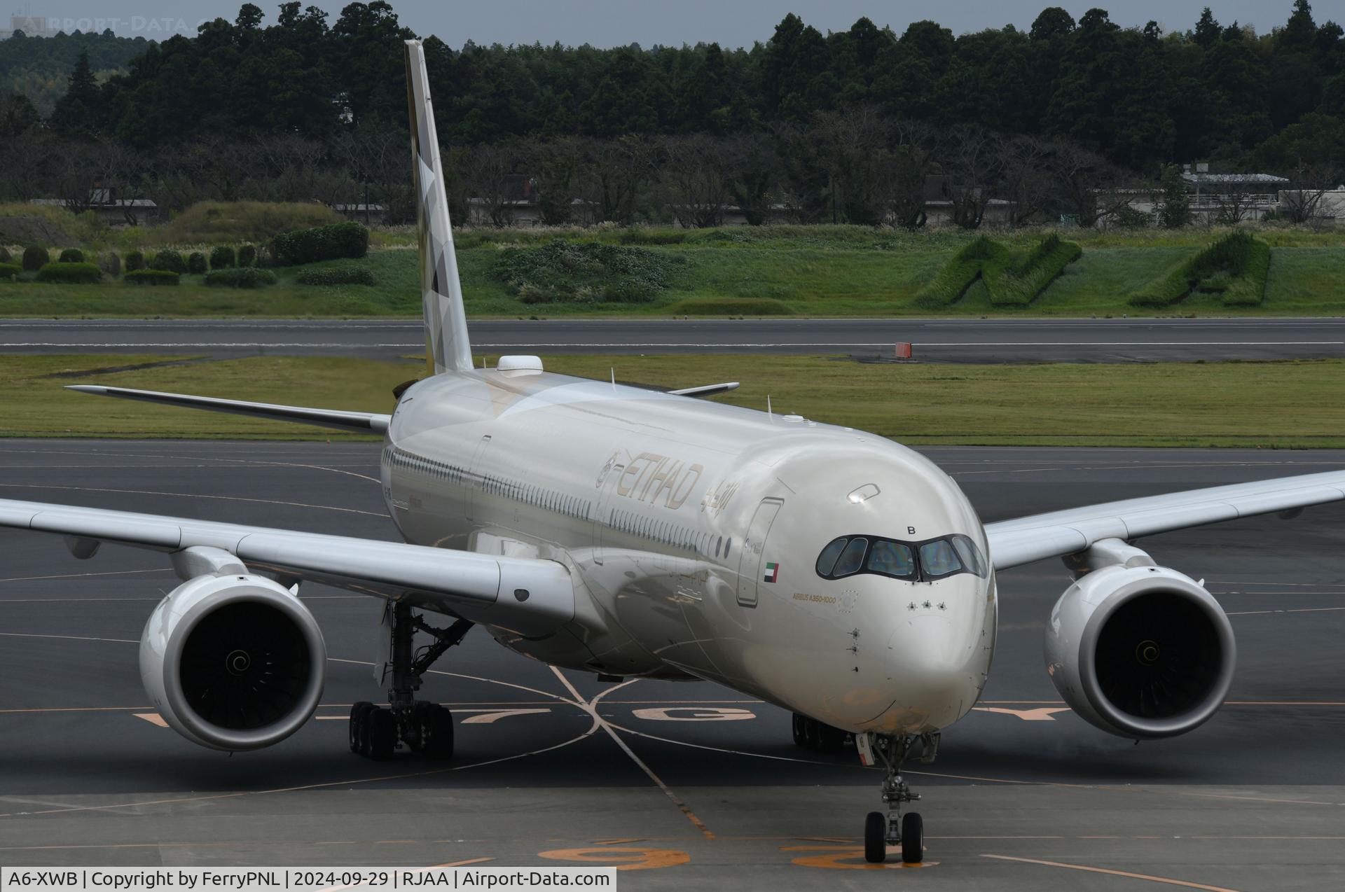 A6-XWB, 2019 Airbus A350-1041 C/N 290, Etihad A351 close-up