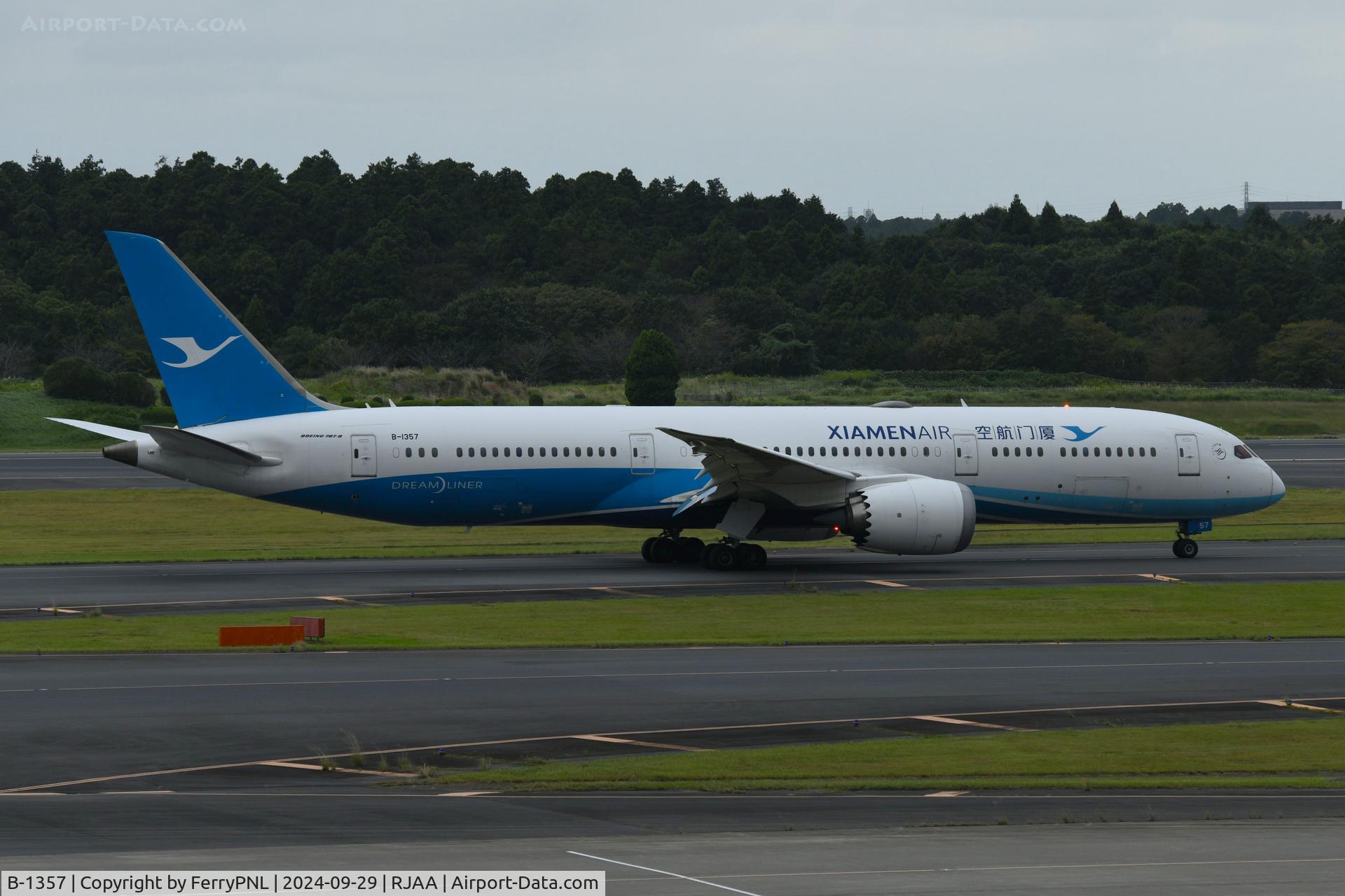 B-1357, 2018 Boeing 787-9 Dreamliner C/N 63043, Arrival of Xiamen B789