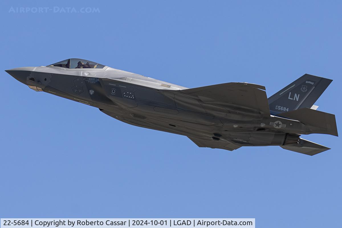 22-5684, Lockheed Martin F-35A Lightning II C/N AF-384, Ramstein Flag 2024