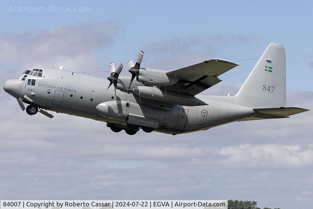 84007, Lockheed C-130H Hercules C/N 382-4887, RIAT 24