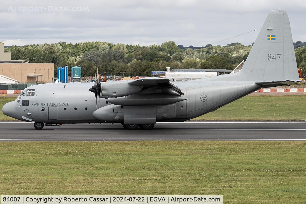 84007, Lockheed C-130H Hercules C/N 382-4887, RIAT 24