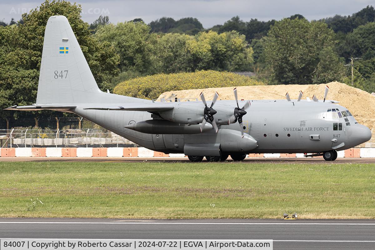 84007, Lockheed C-130H Hercules C/N 382-4887, RIAT 24