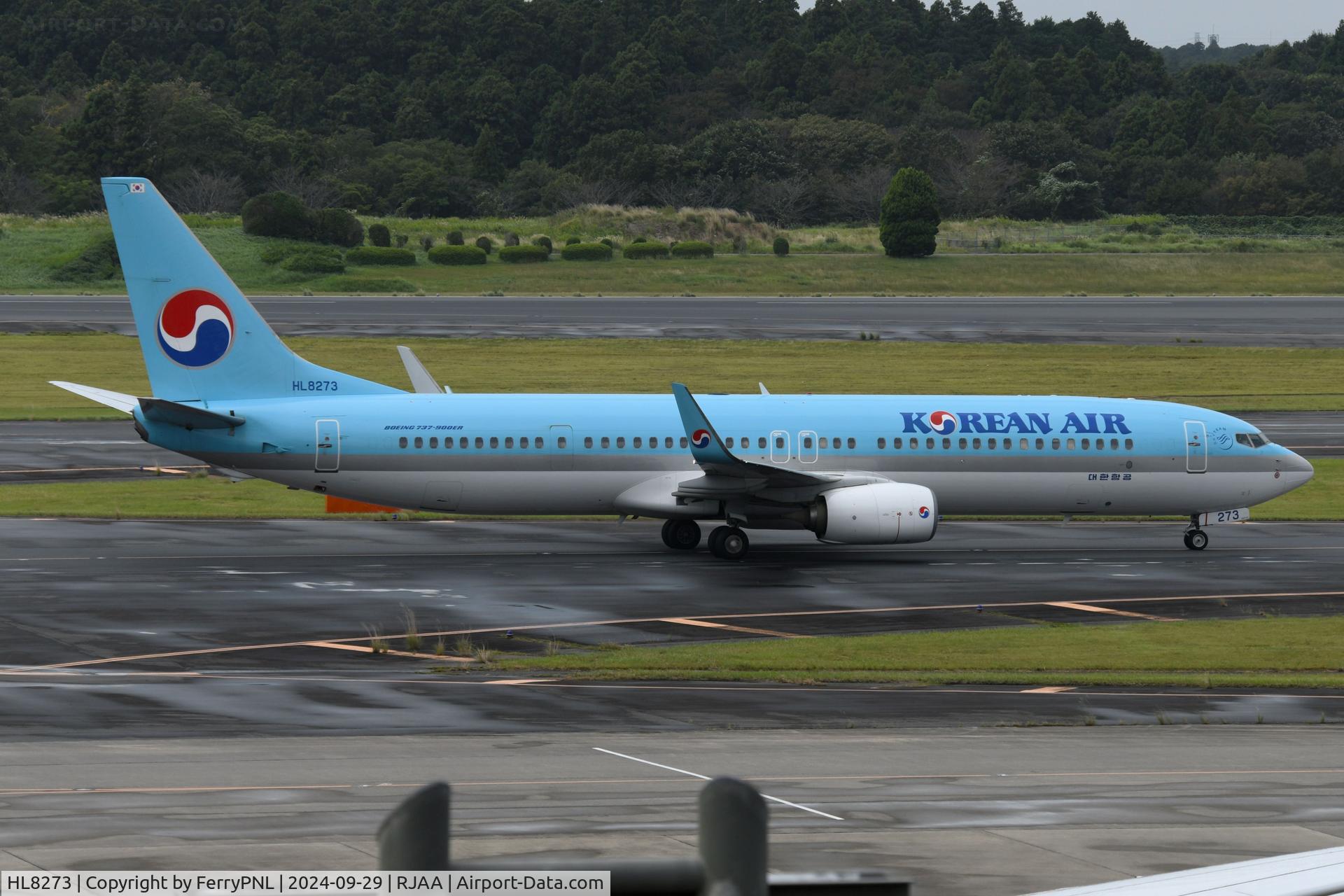 HL8273, 2013 Boeing 737-9B5ER C/N 42174, Korean Air B739