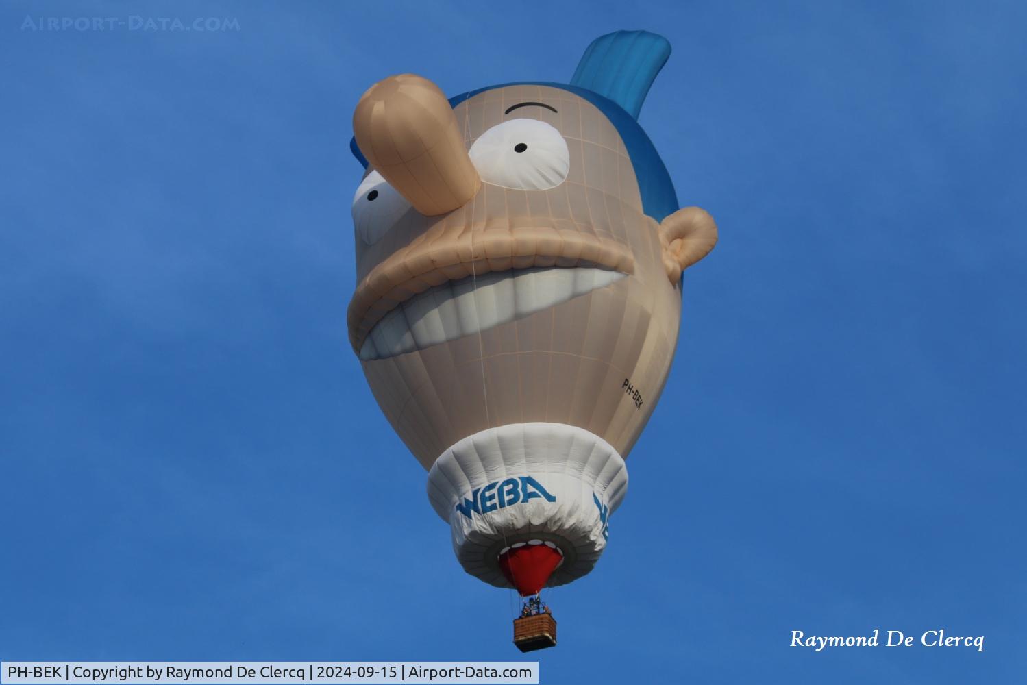 PH-BEK, 2021 Cameron Head 2-120 C/N 12420, At Lochristi Balloonmeeting.