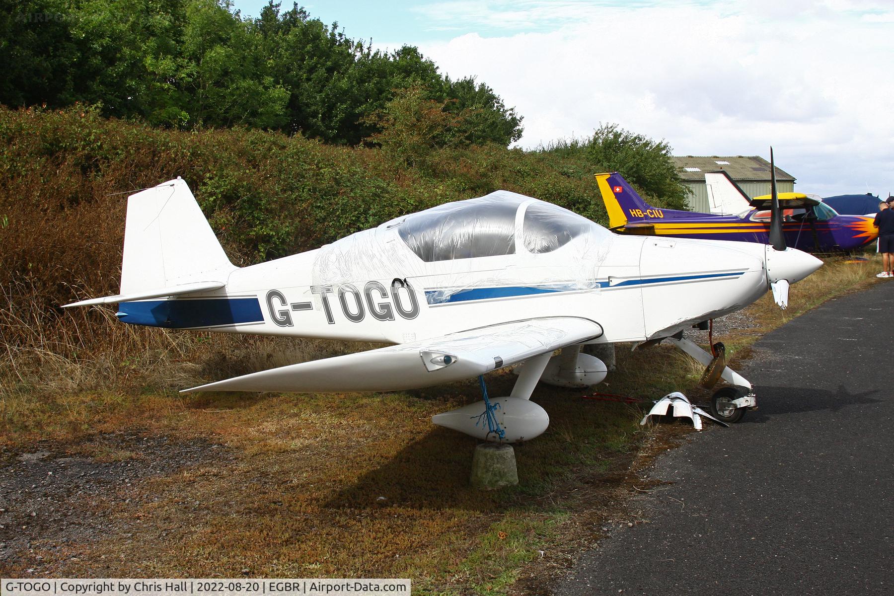 G-TOGO, 2003 Vans RV-6A C/N PFA 181A-13447, Breighton