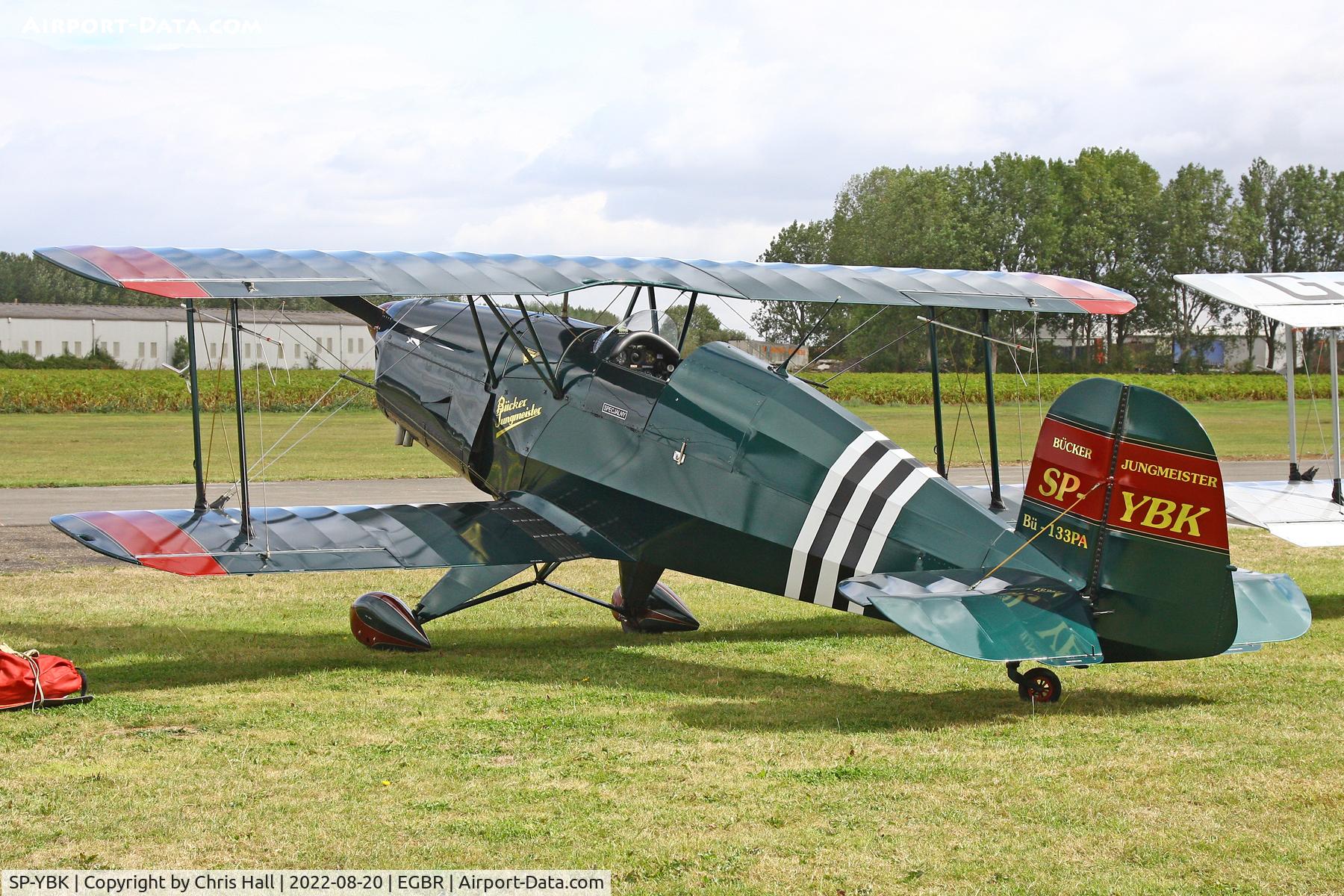 SP-YBK, Bucker Bu-133PA Jungmeister C/N T-131.201, Breighton