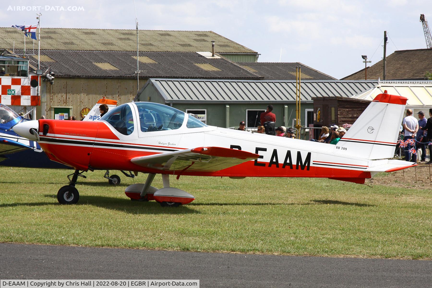 D-EAAM, Bolkow Bo-209 Monsun C/N 173, Breighton
