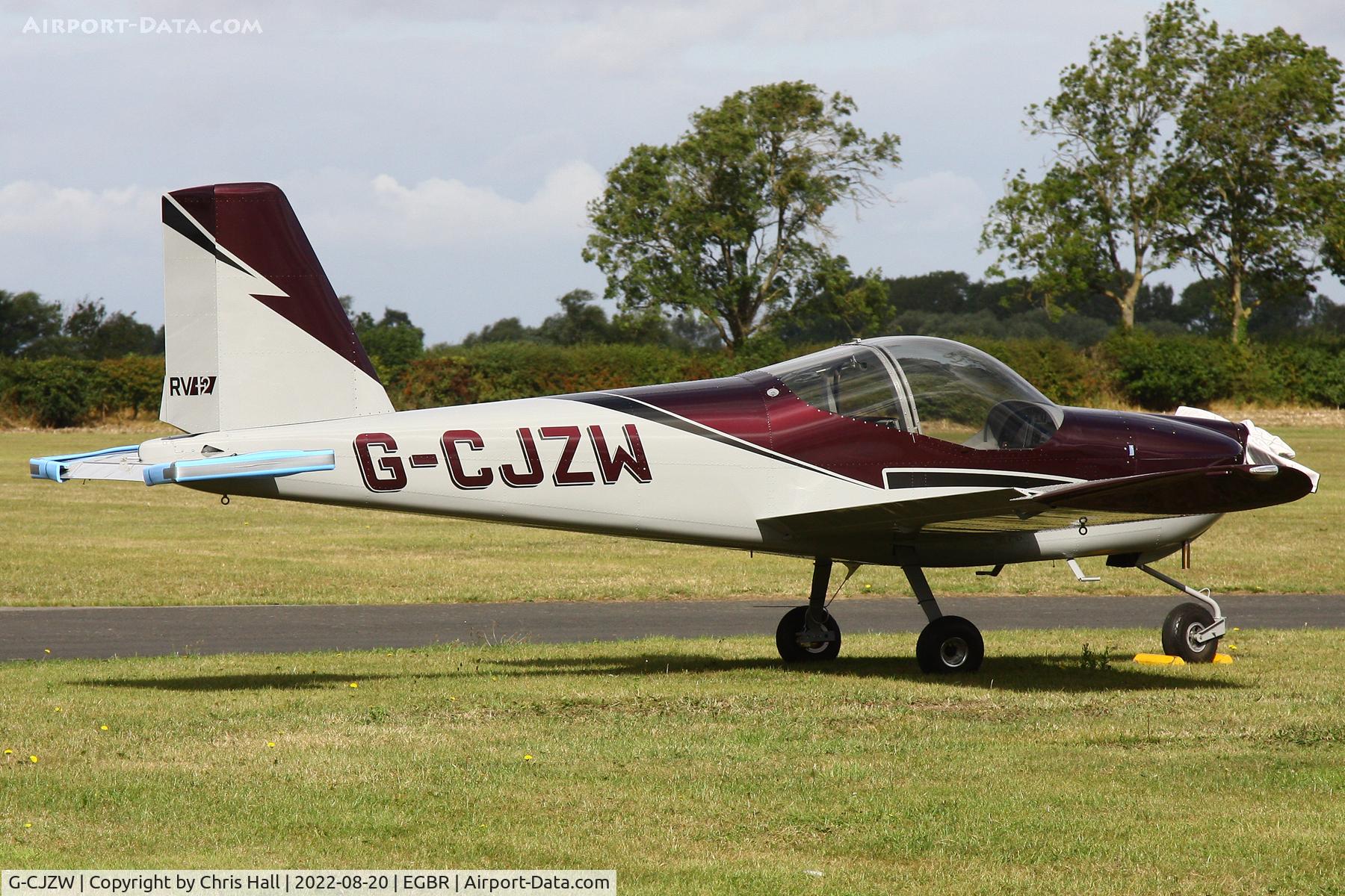 G-CJZW, 2017 Vans RV-12 C/N LAA 363-15382, Breighton