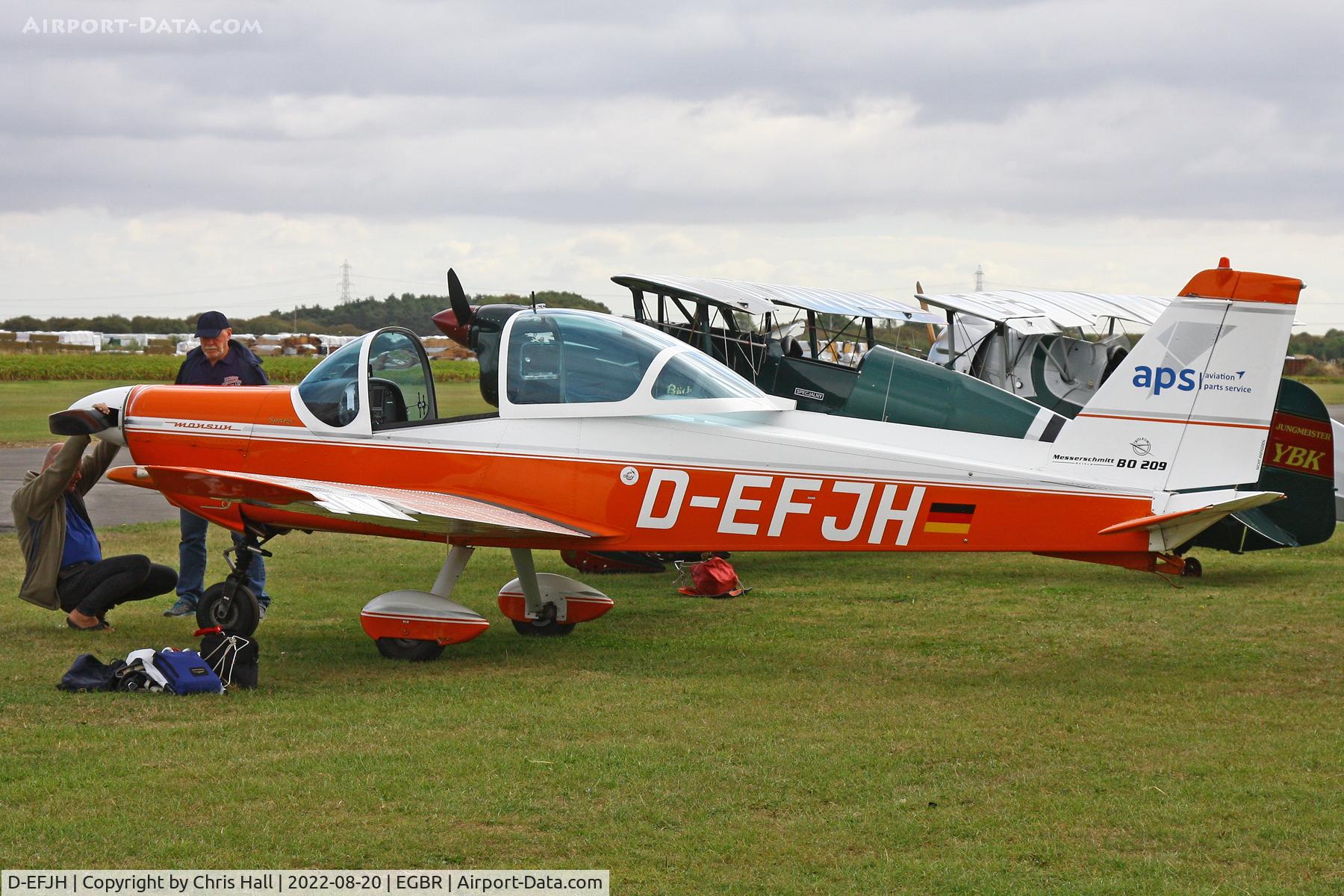 D-EFJH, Bolkow BO-209 Monsun 160RV C/N 130, Breighton