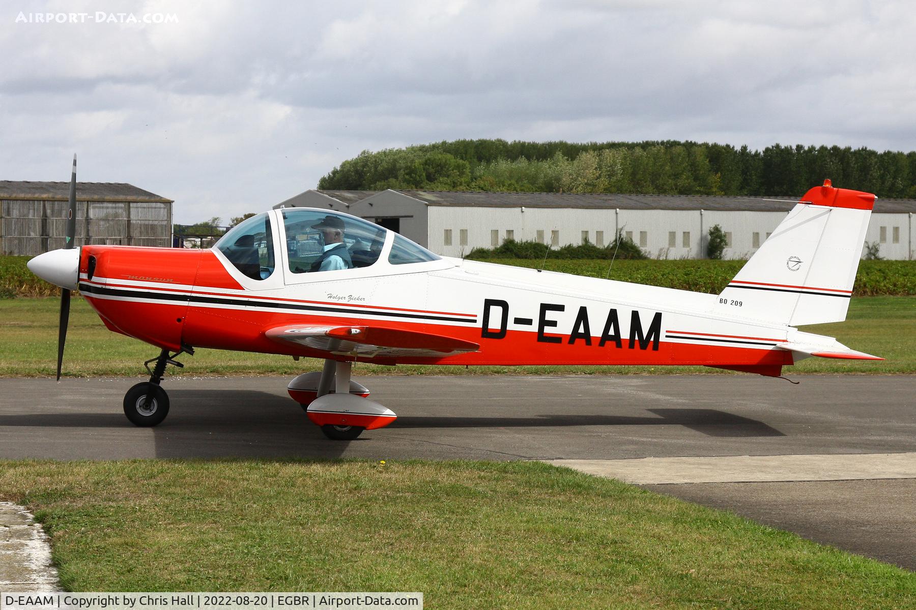 D-EAAM, Bolkow Bo-209 Monsun C/N 173, Breighton