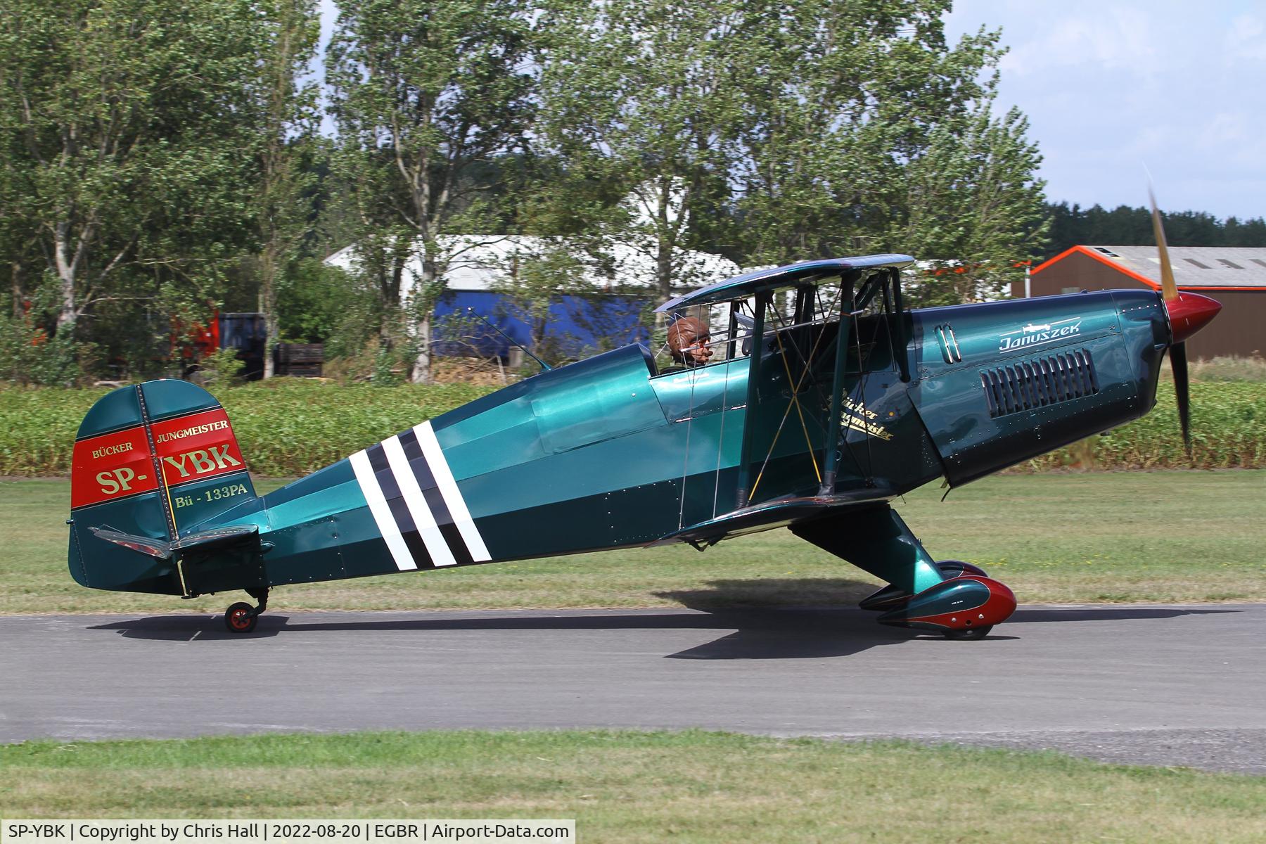 SP-YBK, Bucker Bu-133PA Jungmeister C/N T-131.201, Breighton