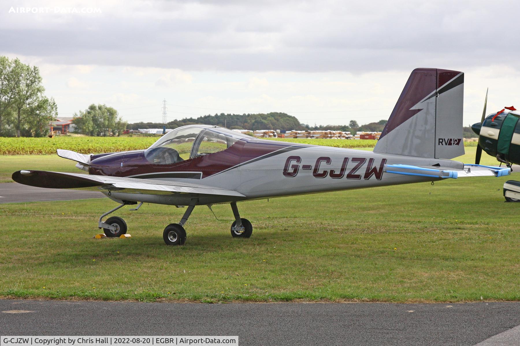 G-CJZW, 2017 Vans RV-12 C/N LAA 363-15382, Breighton