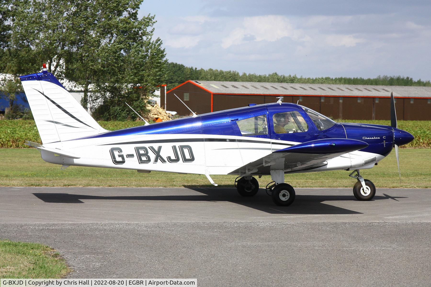 G-BXJD, 1967 Piper PA-28-180 Cherokee C/N 28-4215, Breighton
