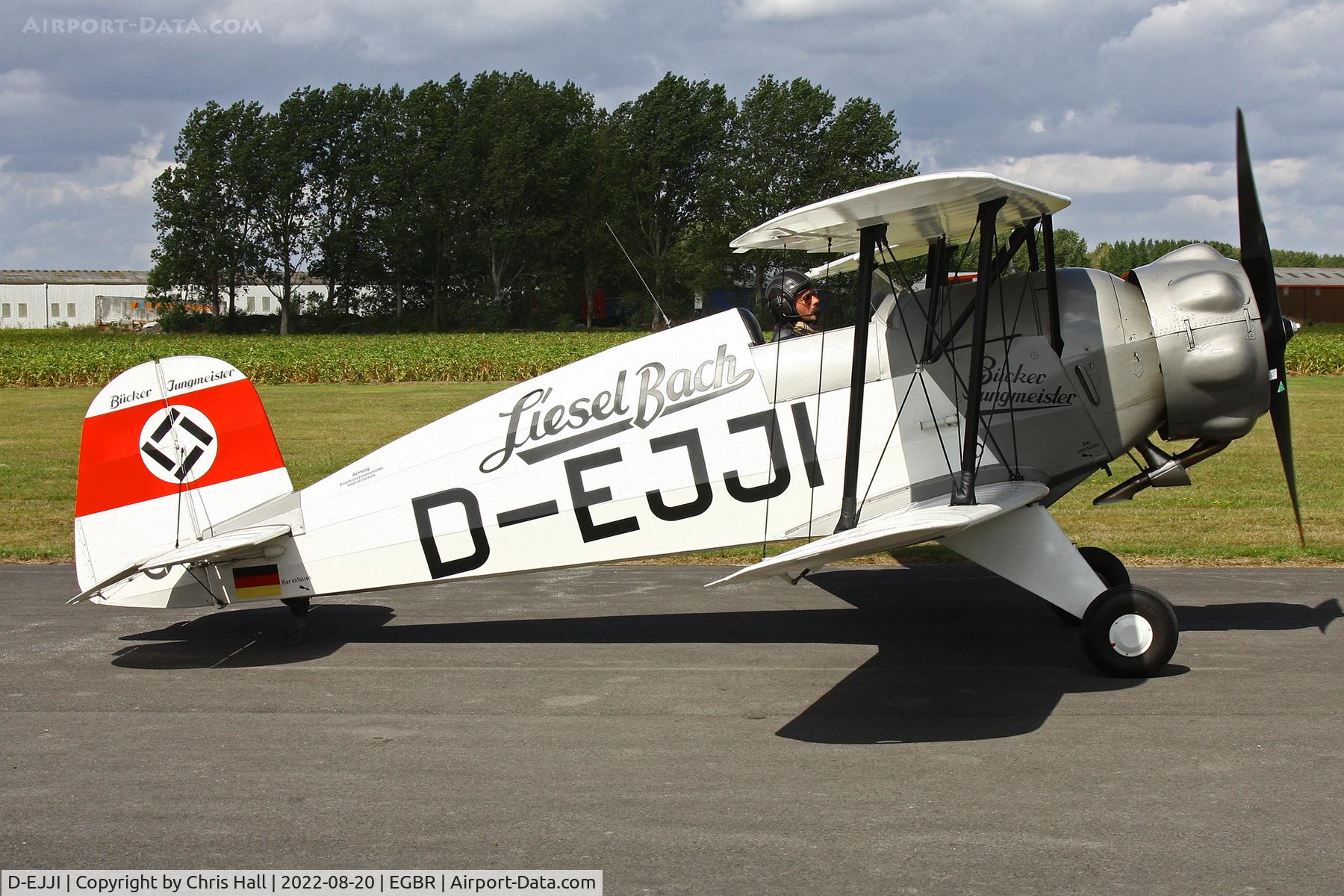 D-EJJI, Bucker Bu-133C Jungmeister C/N 1006, Breighton