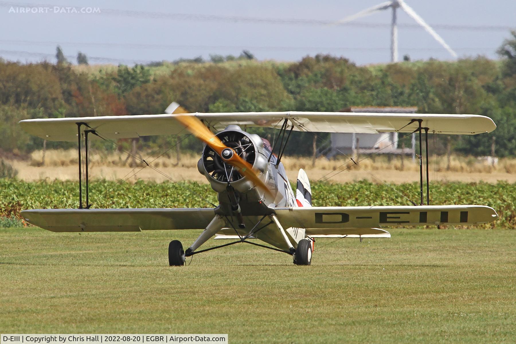 D-EIII, 1937 Bucker Bu-133C Jungmeister C/N 51, Breighton