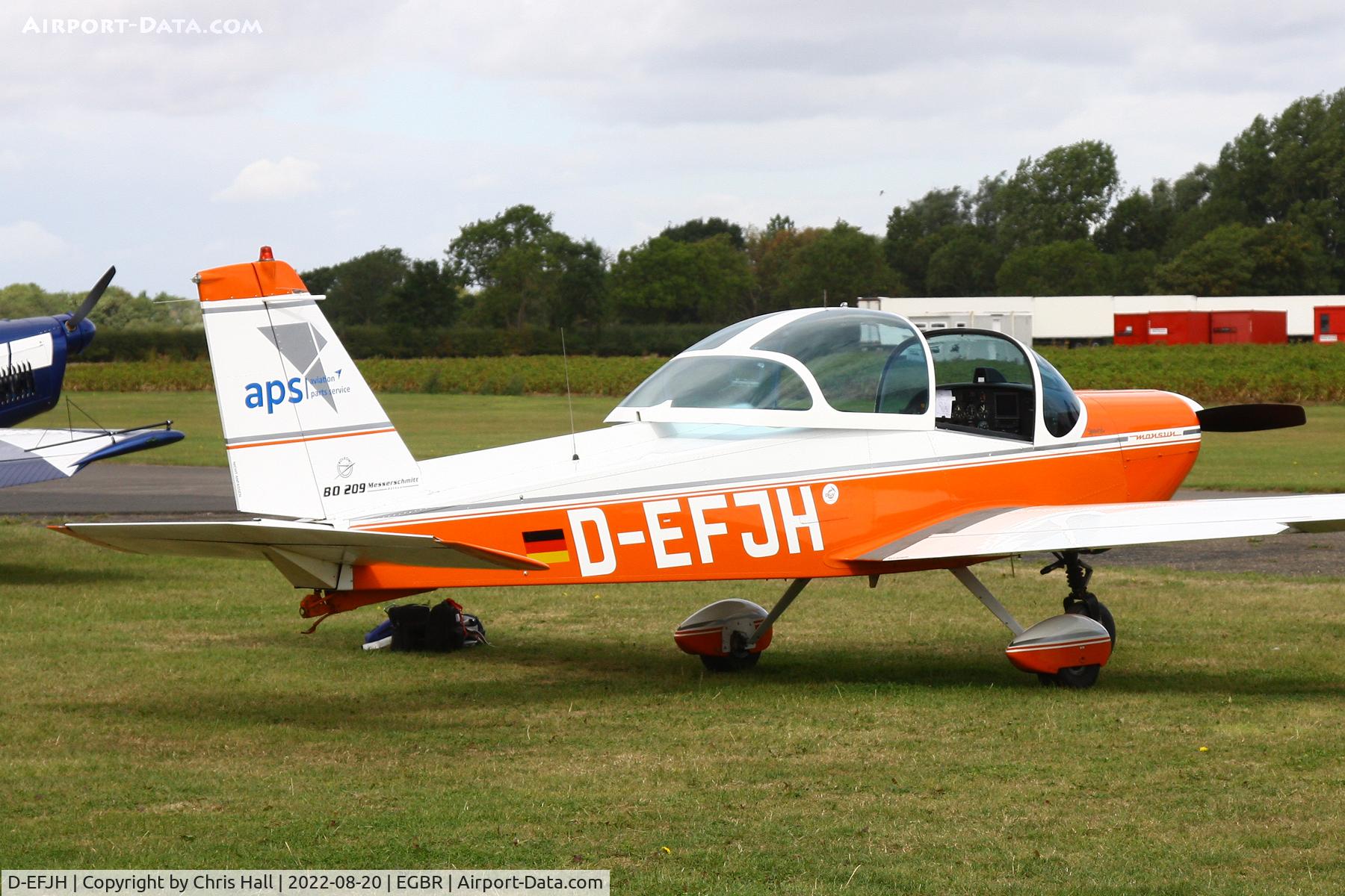 D-EFJH, Bolkow BO-209 Monsun 160RV C/N 130, Breighton