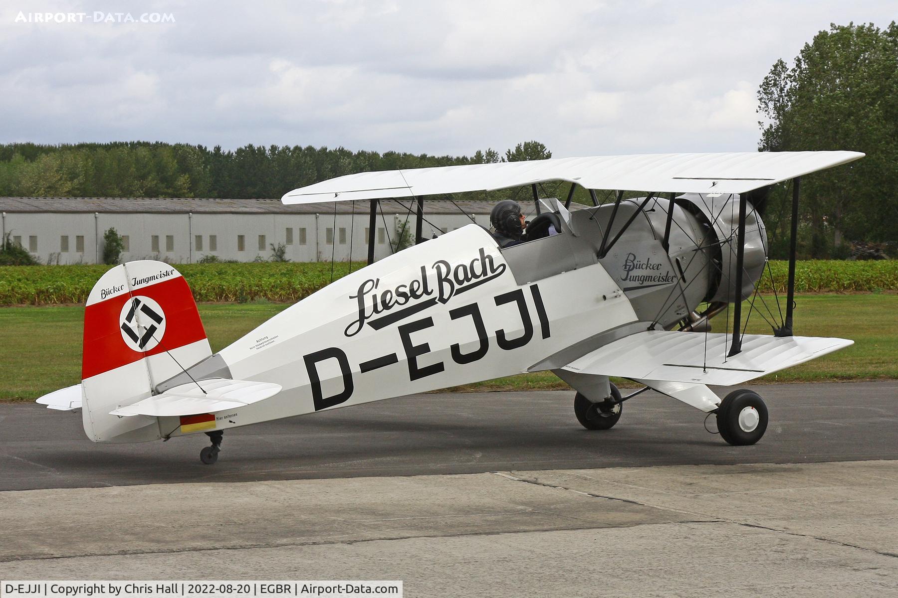 D-EJJI, Bucker Bu-133C Jungmeister C/N 1006, Breighton
