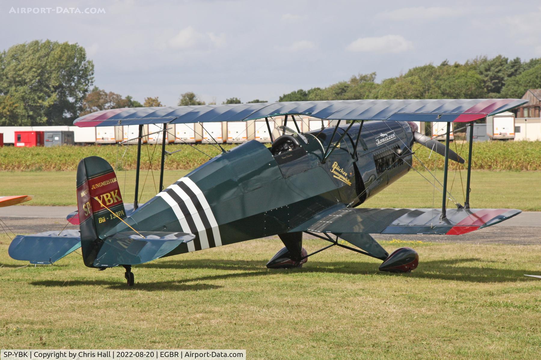 SP-YBK, Bucker Bu-133PA Jungmeister C/N T-131.201, Breighton