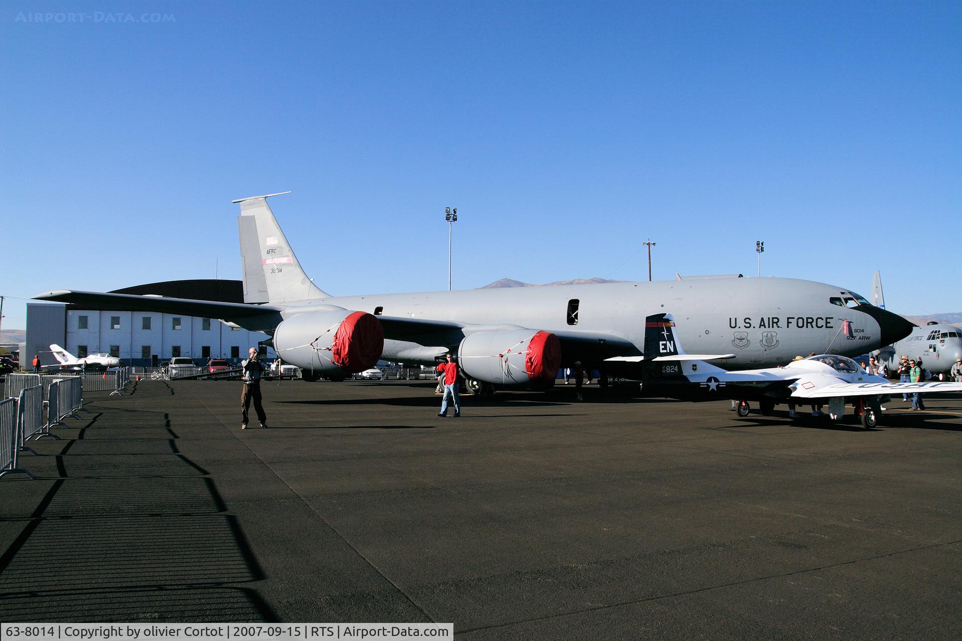 63-8014, 1963 Boeing KC-135R Stratotanker C/N 18631, Reno air races 2007