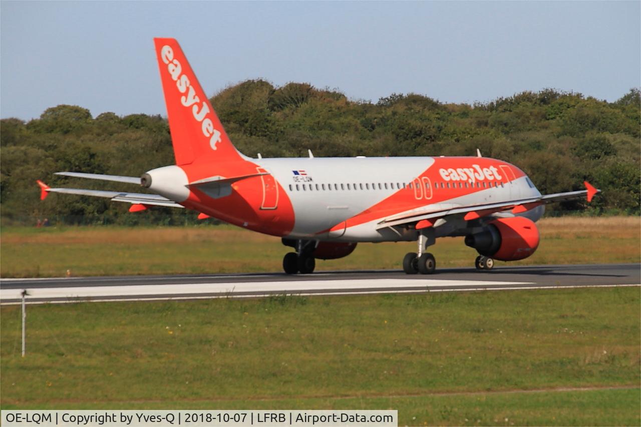 OE-LQM, 2009 Airbus A319-111 C/N 3824, Airbus A319-111, Take off rwy 07R, Brest-Guipavas Airport (LFRB-BES)