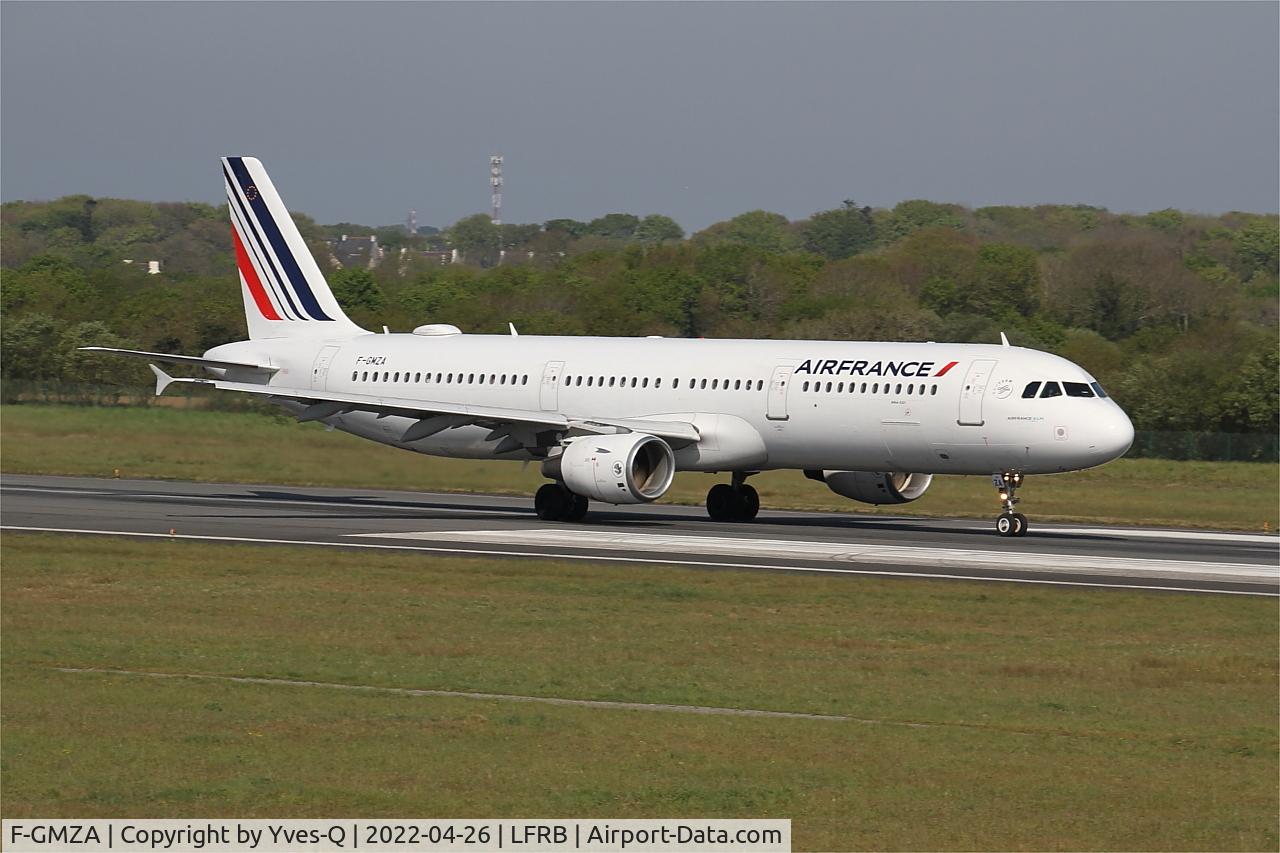 F-GMZA, 1994 Airbus A321-111 C/N 498, Airbus A321-111, Brest-Bretagne airport (LFRB-BES)