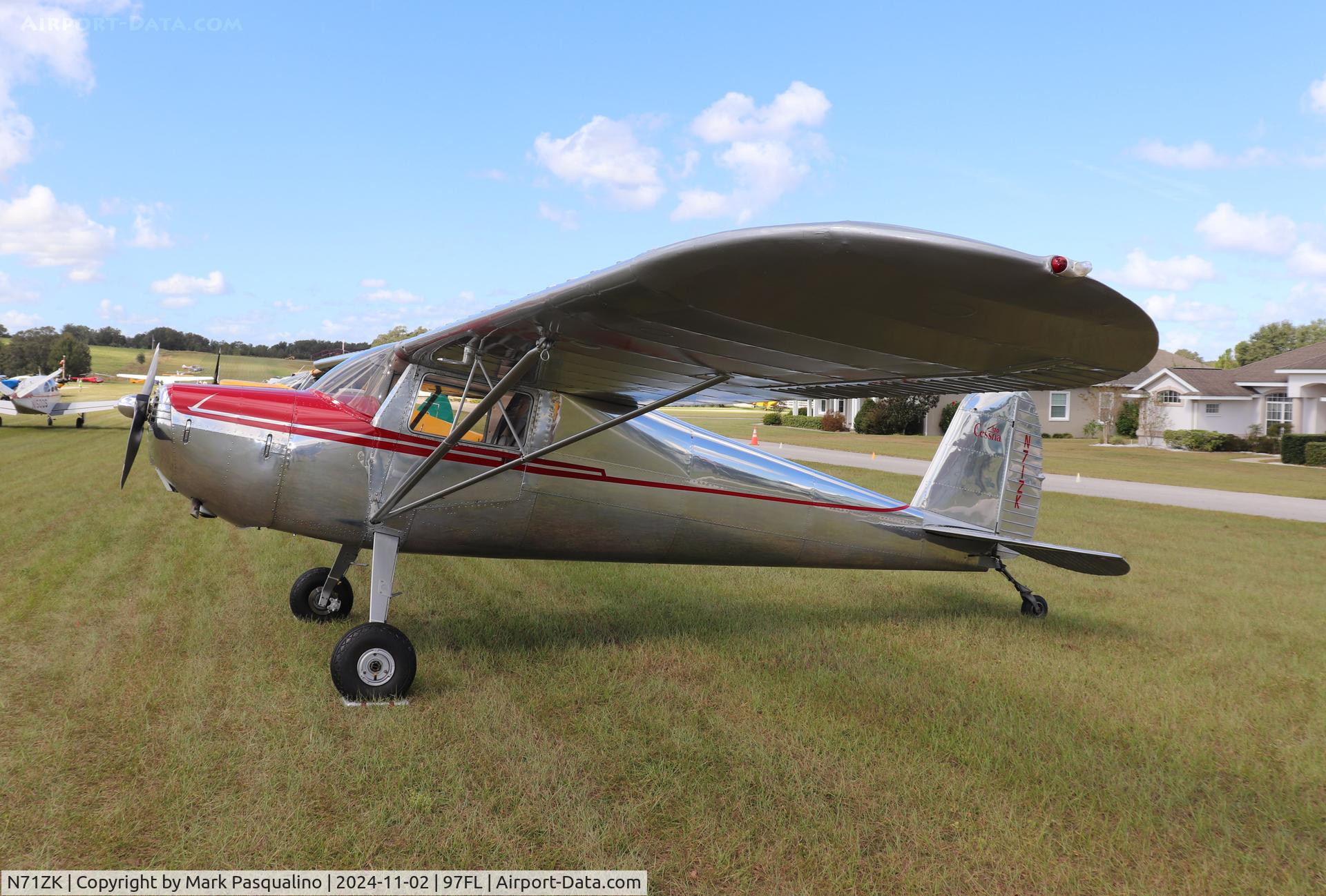 N71ZK, 1947 Cessna 120 C/N 13103, Cessna 120