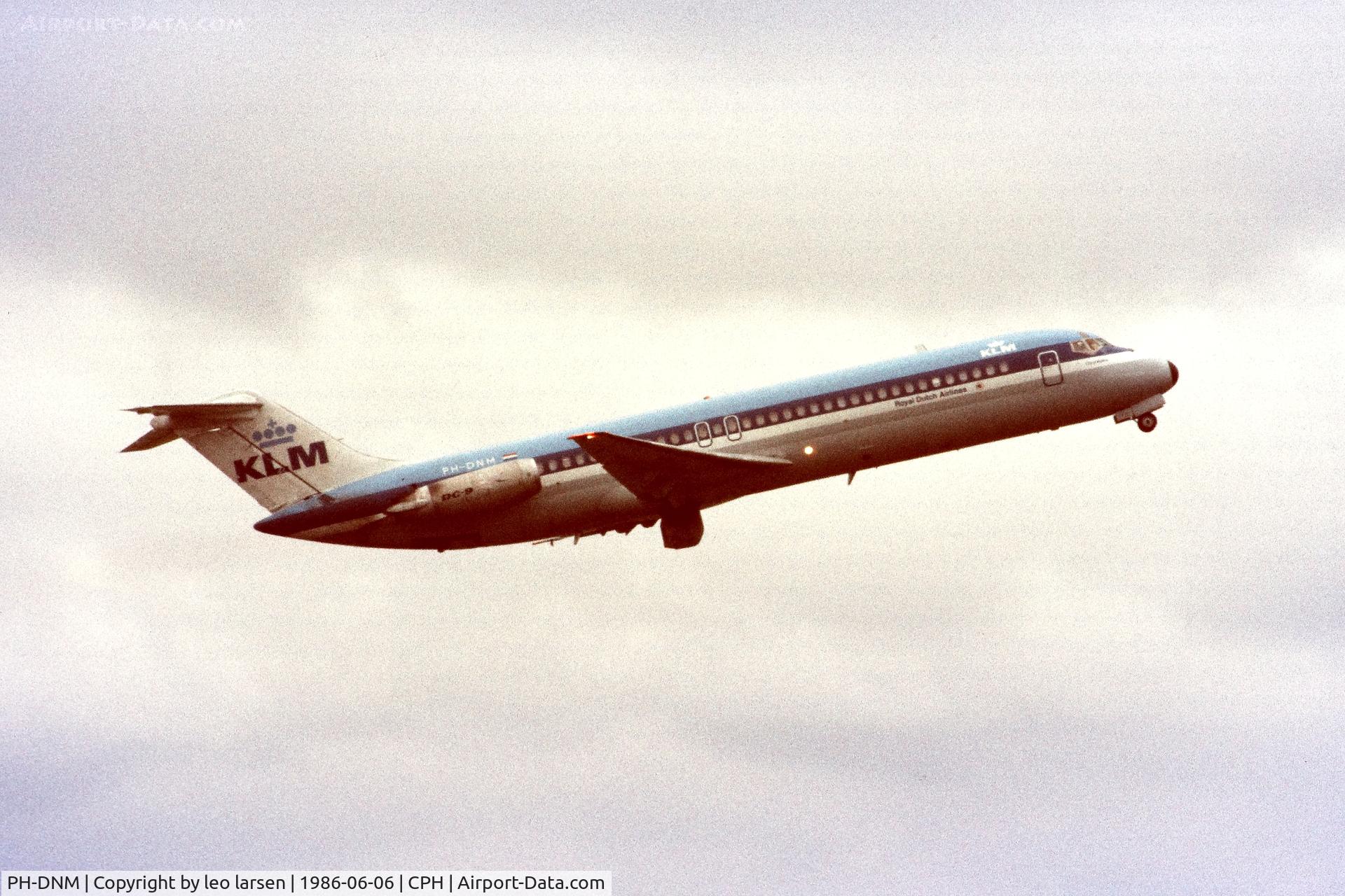 PH-DNM, 1968 Douglas DC-9-33 C/N 47191, openhagen 67.6.1986