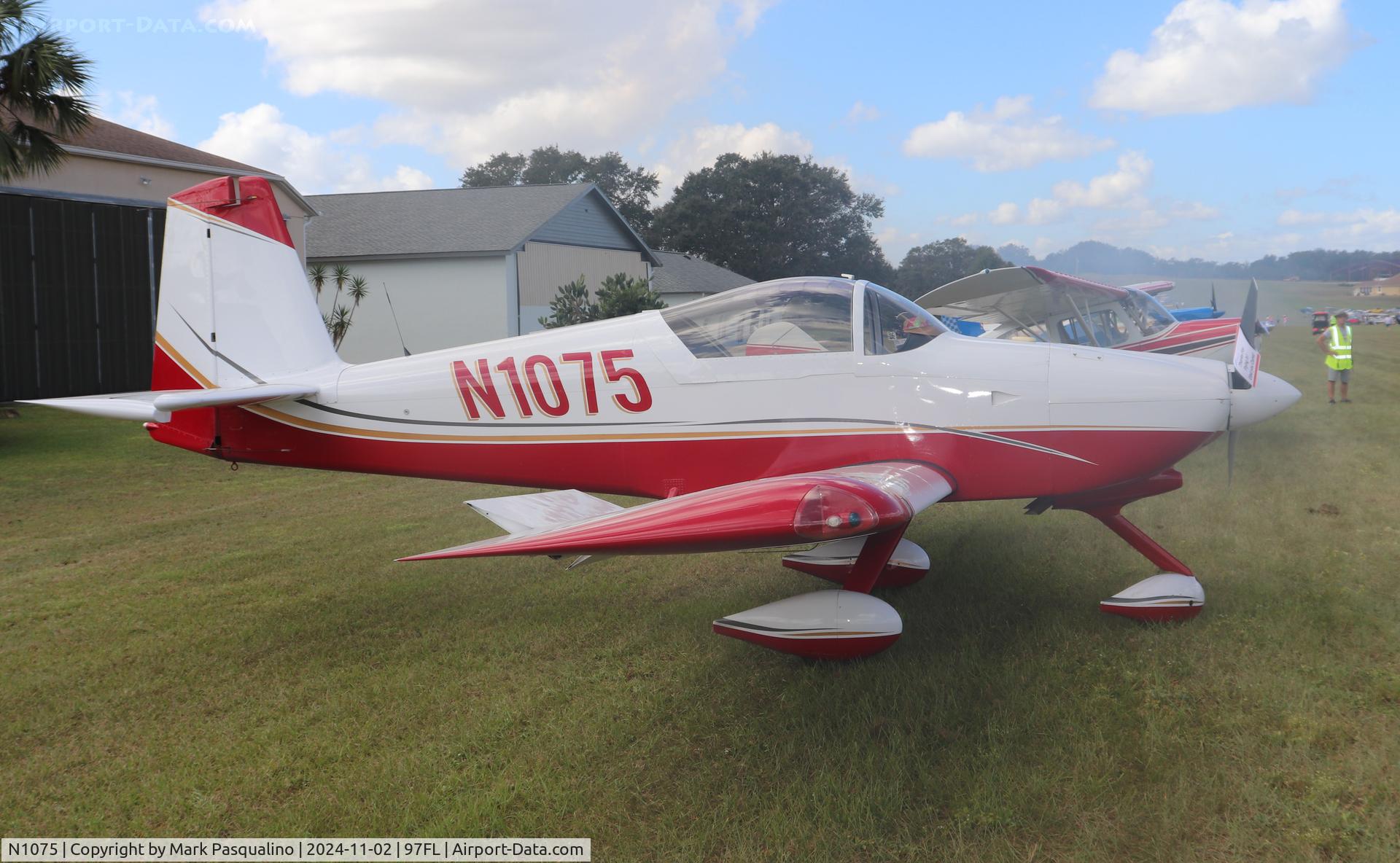 N1075, Vans RV-9A C/N 91524, Vans RV-9A