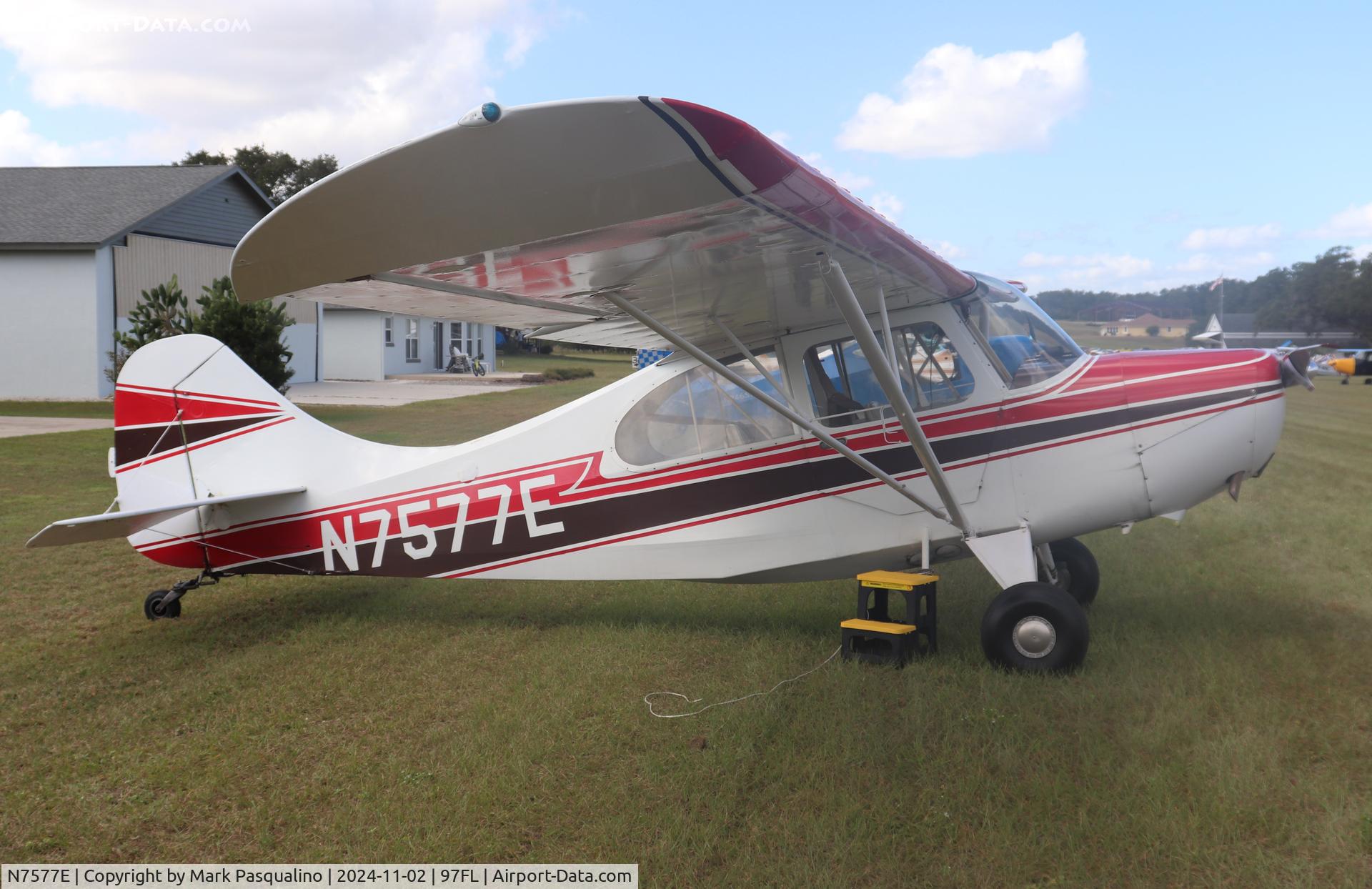 N7577E, 1958 Champion 7EC C/N 7FC-265, Champion 7EC