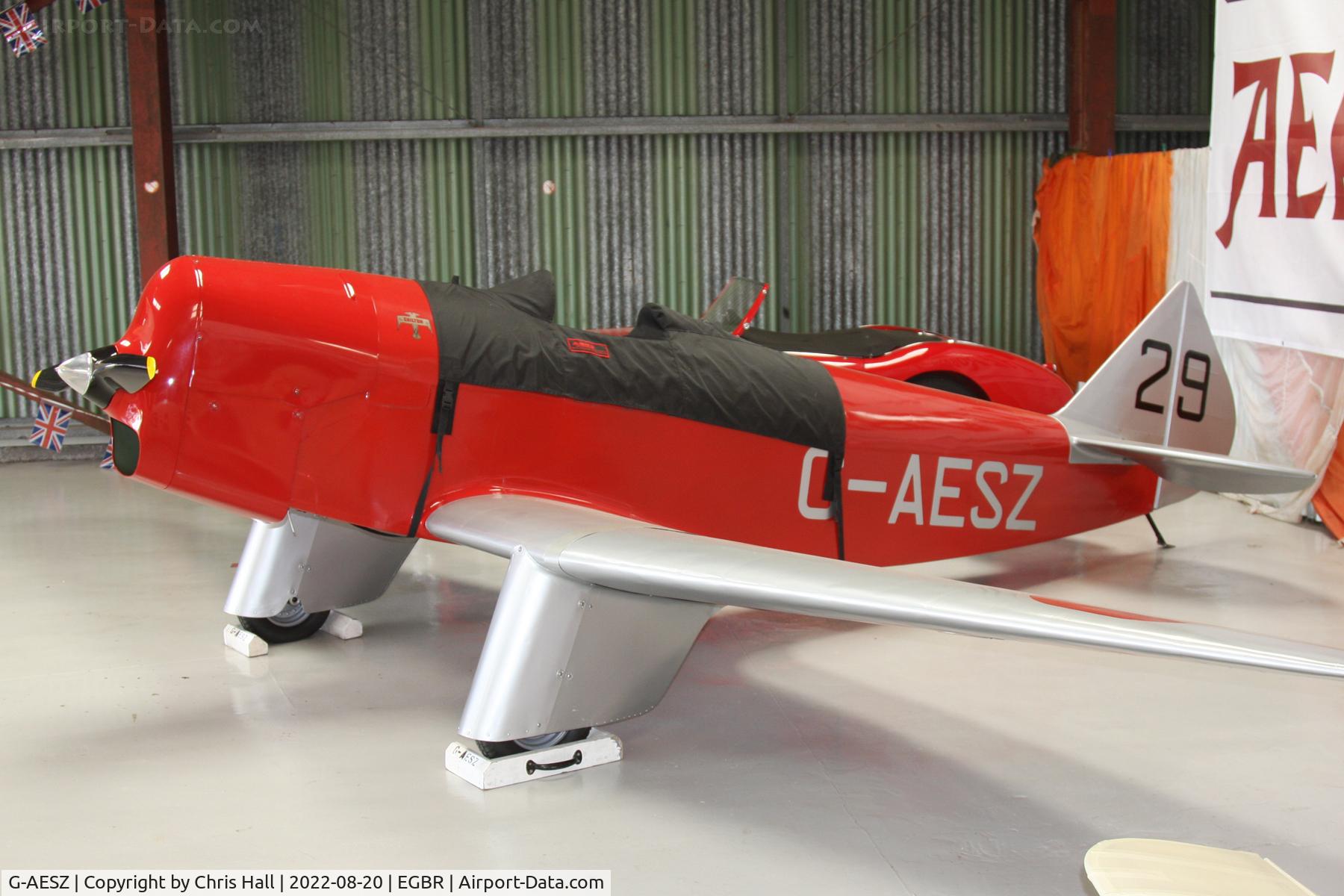 G-AESZ, 1937 Chilton DW1 C/N DW1/1, Breighton