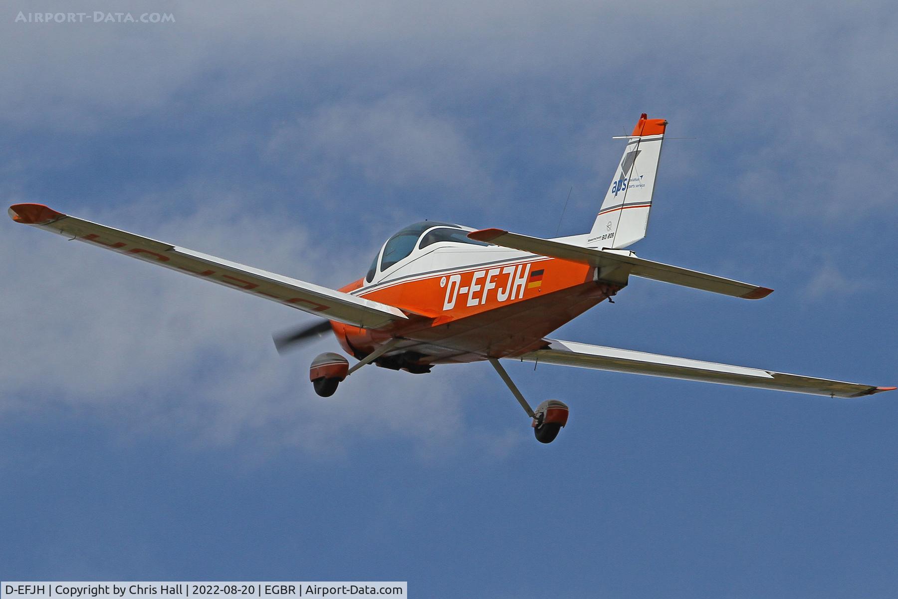 D-EFJH, Bolkow BO-209 Monsun 160RV C/N 130, Breighton