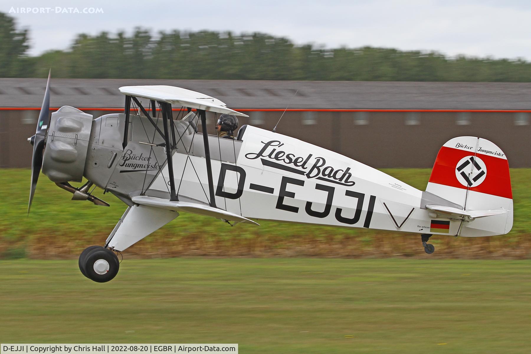 D-EJJI, Bucker Bu-133C Jungmeister C/N 1006, Breighton