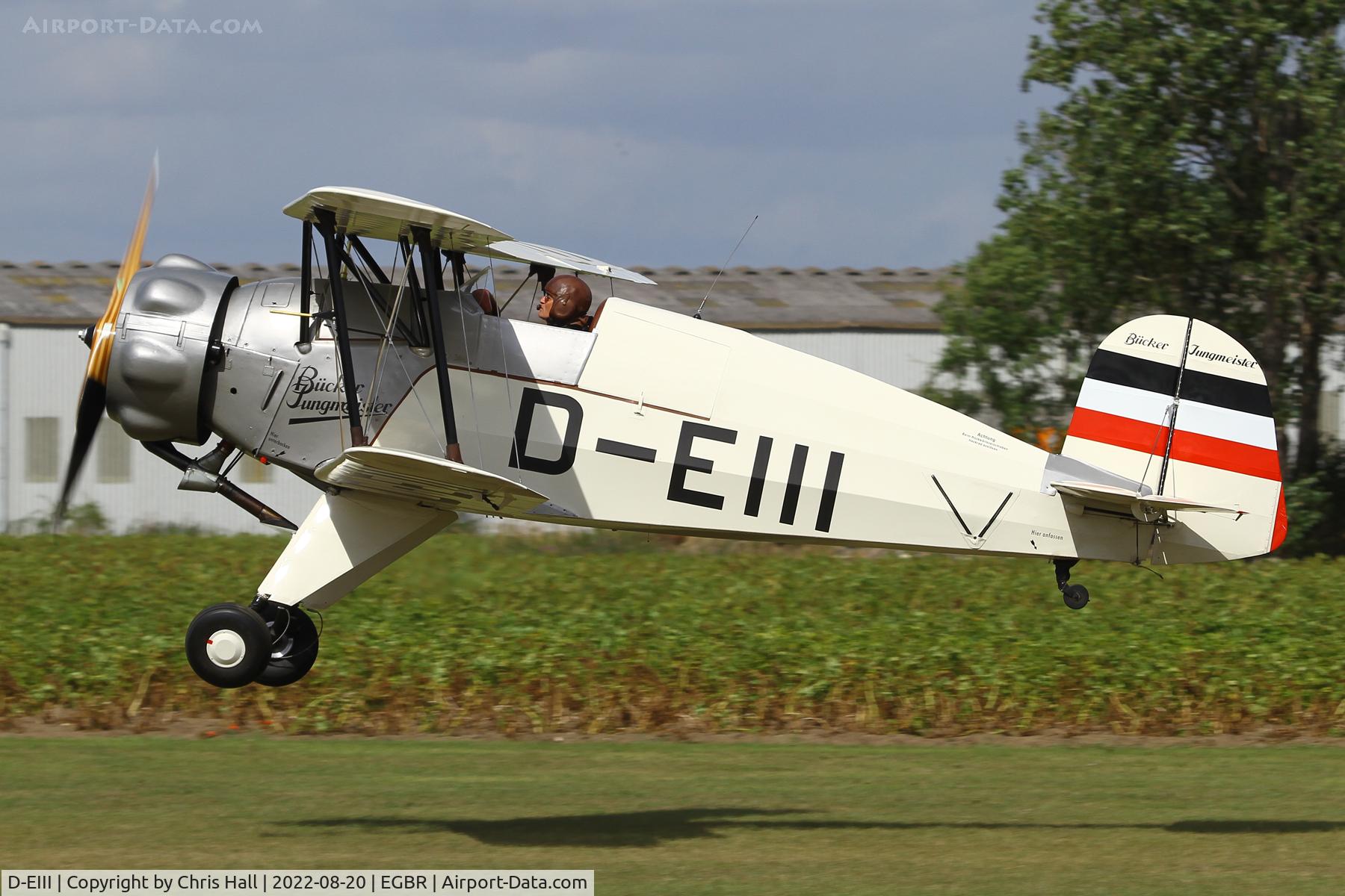 D-EIII, 1937 Bucker Bu-133C Jungmeister C/N 51, Breighton