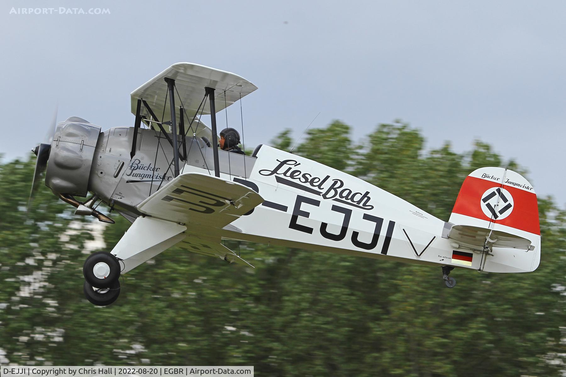 D-EJJI, Bucker Bu-133C Jungmeister C/N 1006, Breighton
