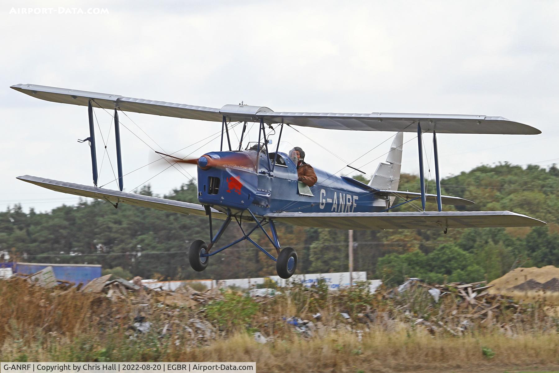 G-ANRF, 1941 De Havilland DH-82A Tiger Moth II C/N 83748, Breighton