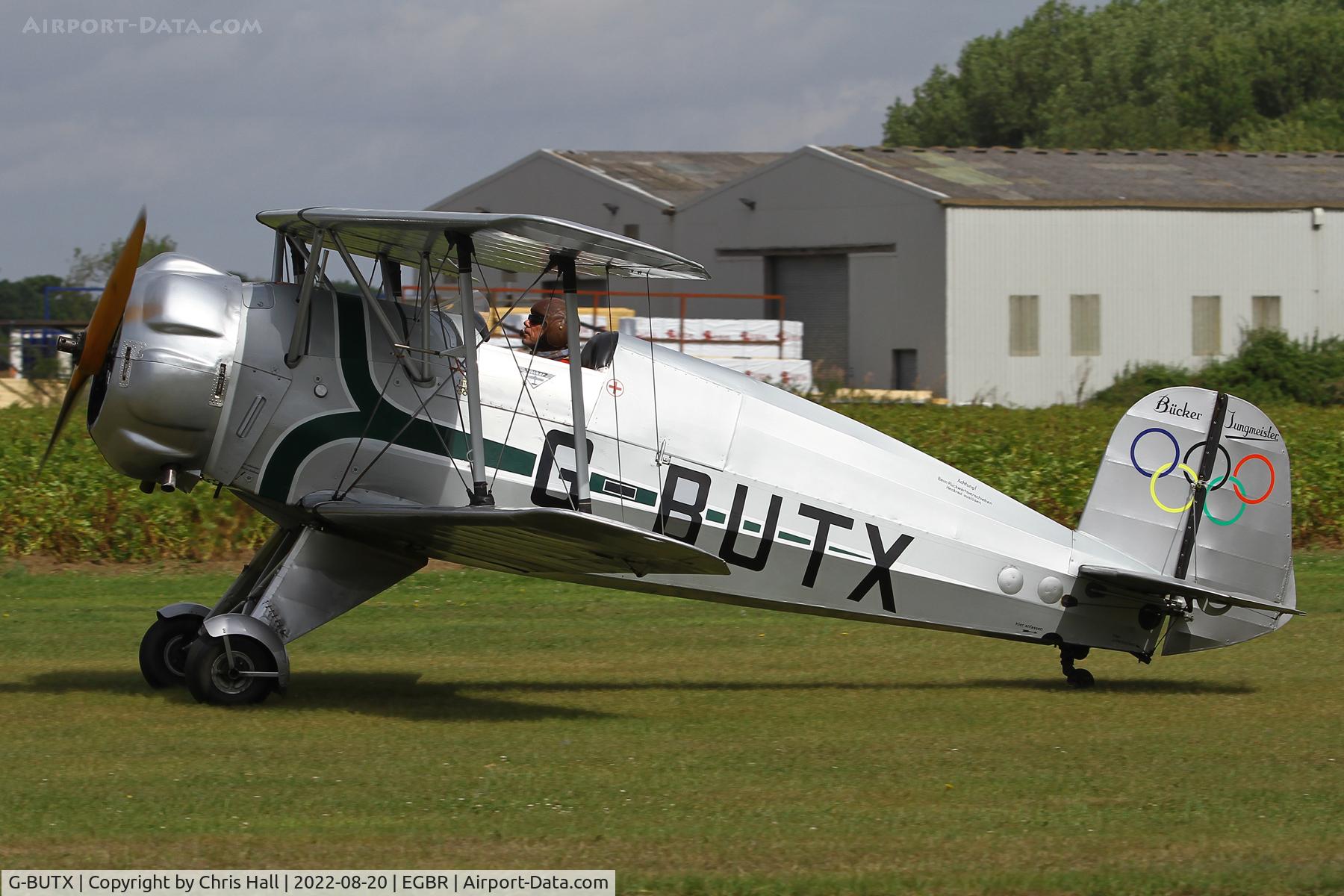 G-BUTX, 1940 Bucker Bu-133C Jungmeister C/N ES.1-4, Breighton