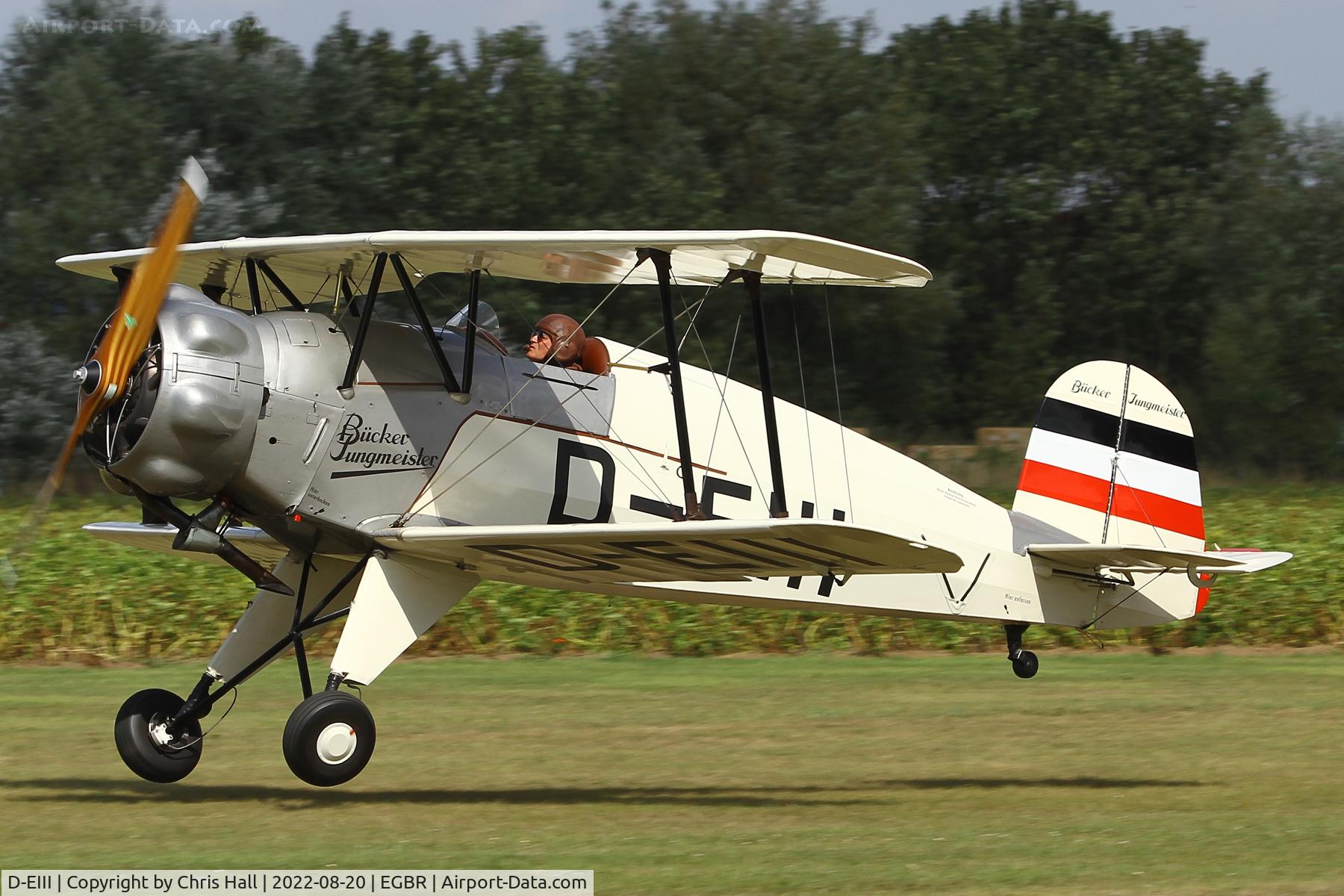 D-EIII, 1937 Bucker Bu-133C Jungmeister C/N 51, Breighton