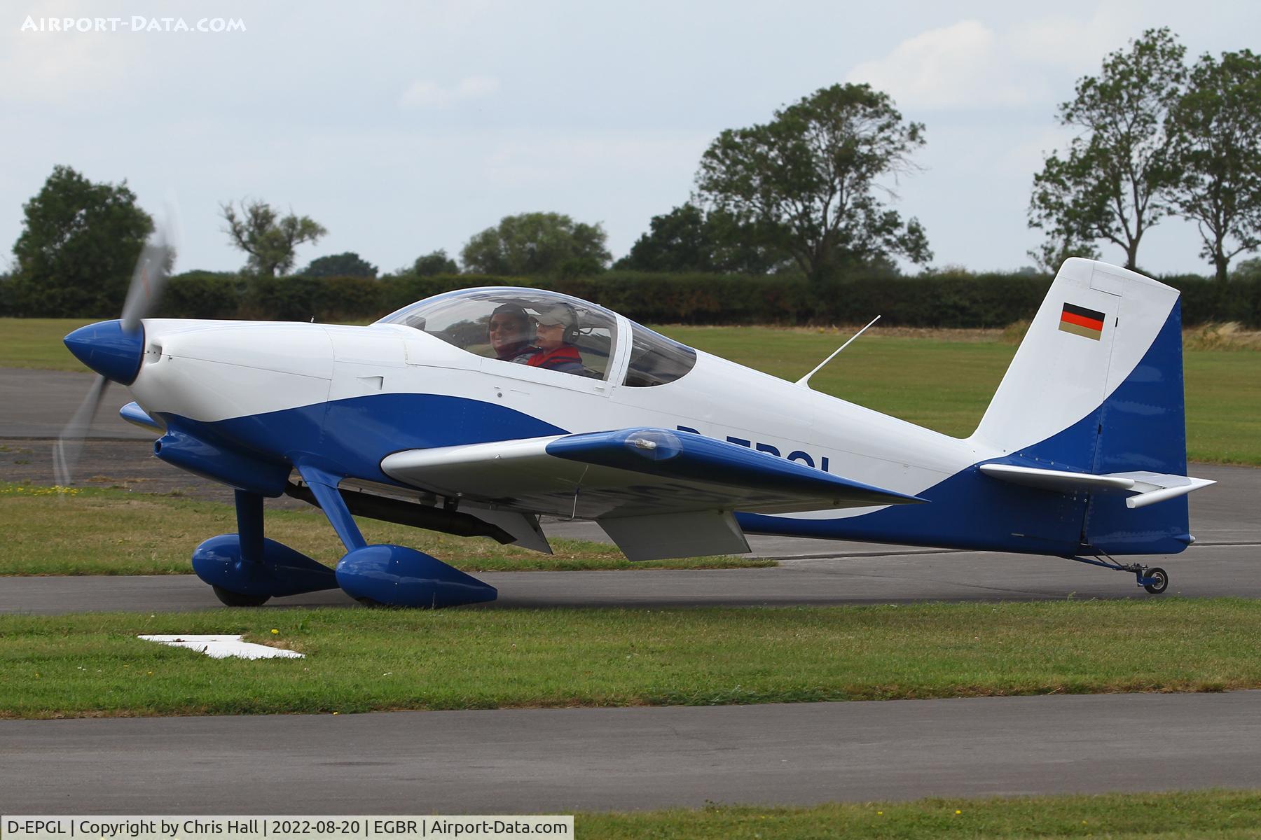 D-EPGL, Vans RV-7 C/N 0720, Breighton