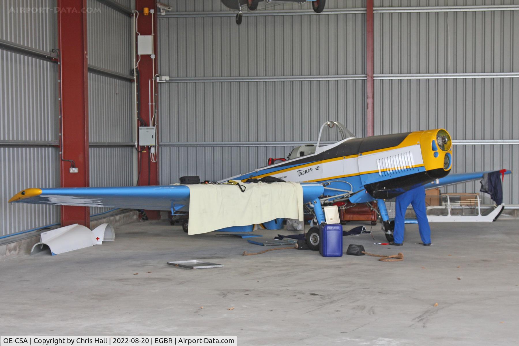 OE-CSA, 1973 Zlin Z-526F Trener C/N 1242, Breighton