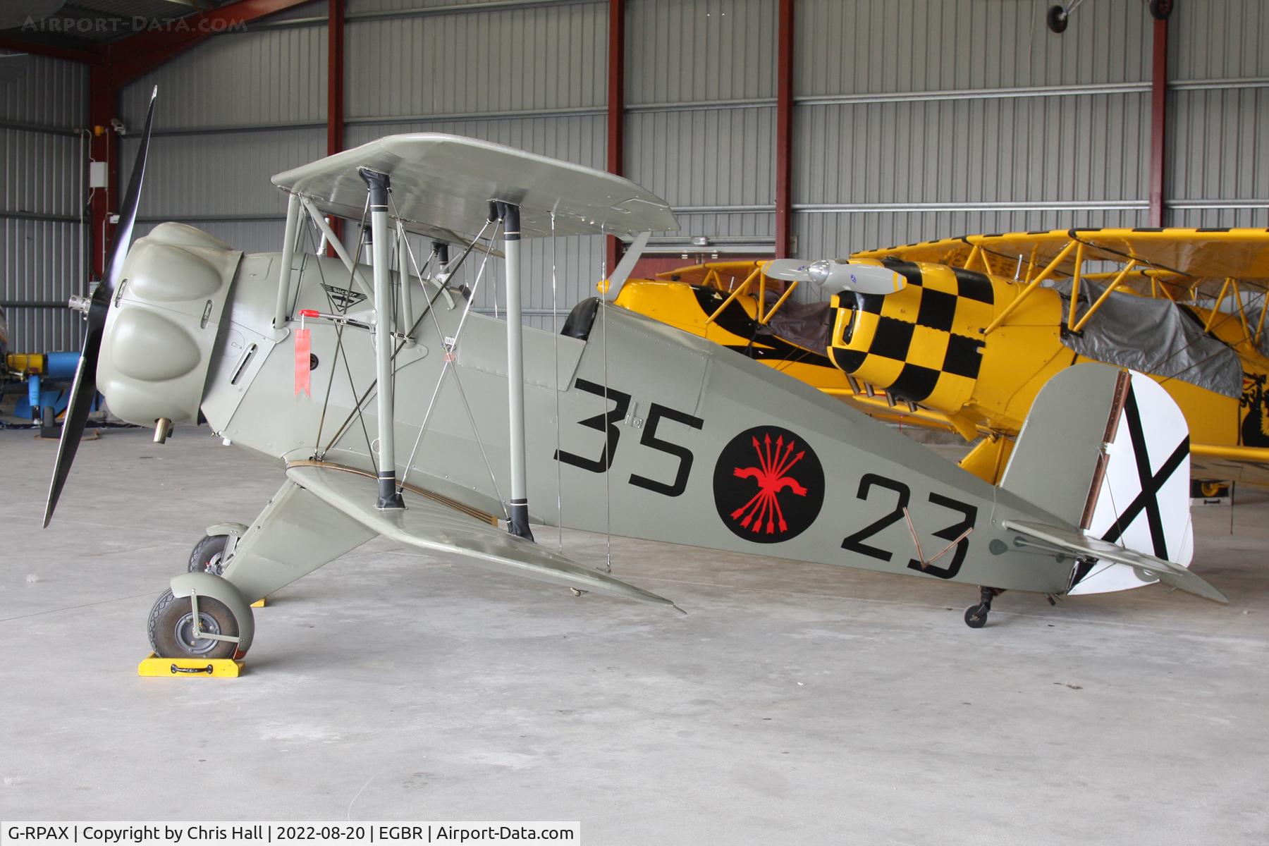 G-RPAX, 1940 CASA Bu-133C Jungmeister C/N 101, Breighton