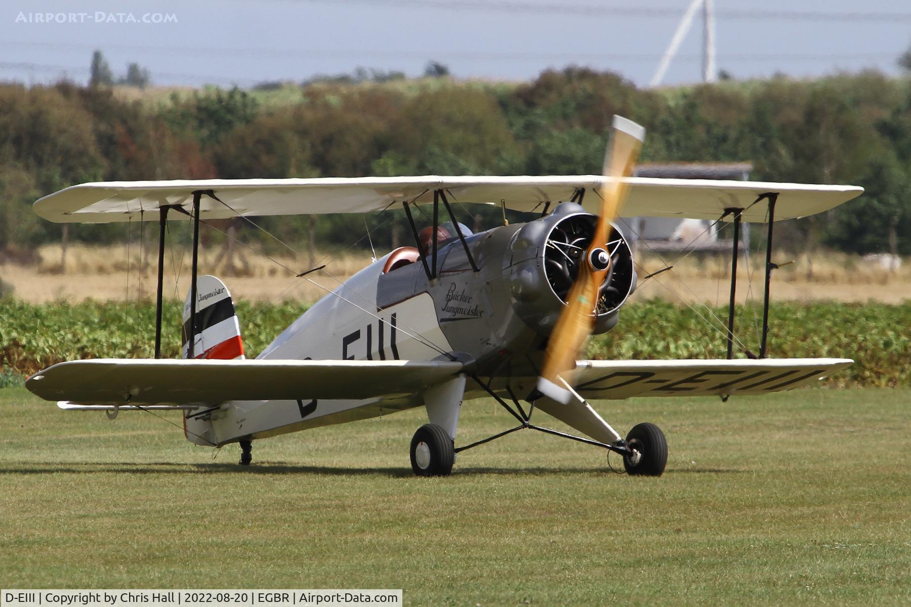 D-EIII, 1937 Bucker Bu-133C Jungmeister C/N 51, Breighton