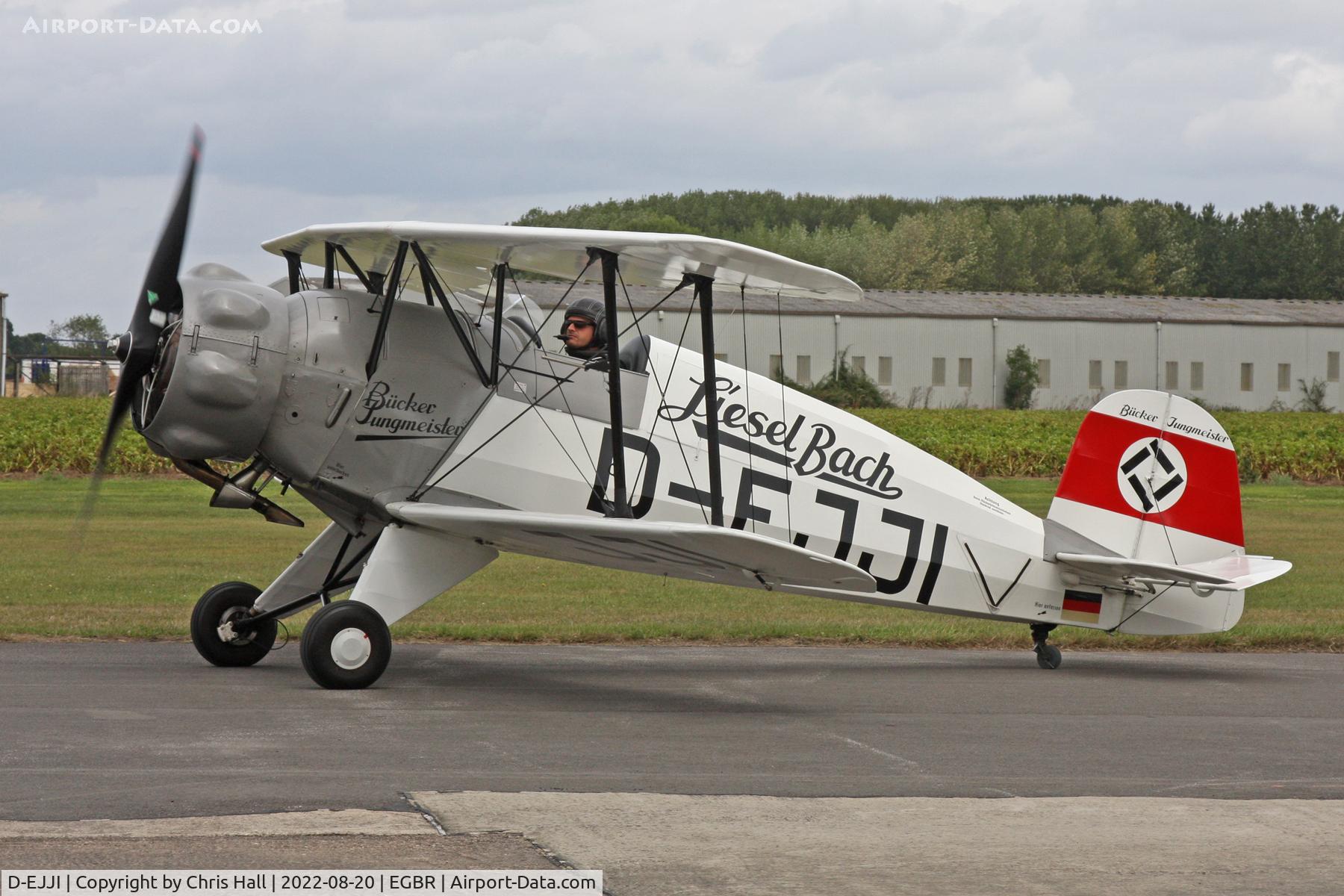 D-EJJI, Bucker Bu-133C Jungmeister C/N 1006, Breighton