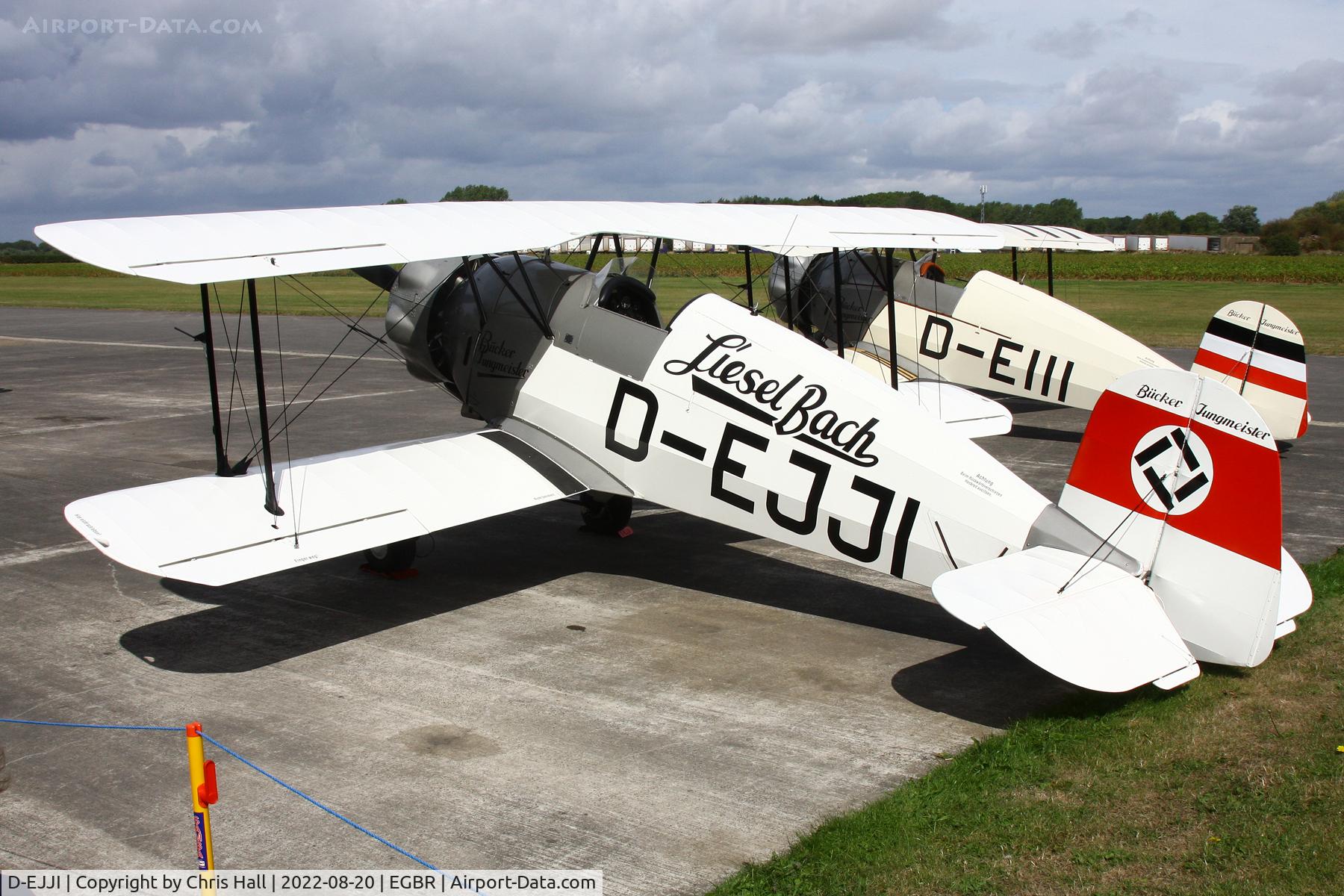 D-EJJI, Bucker Bu-133C Jungmeister C/N 1006, Breighton