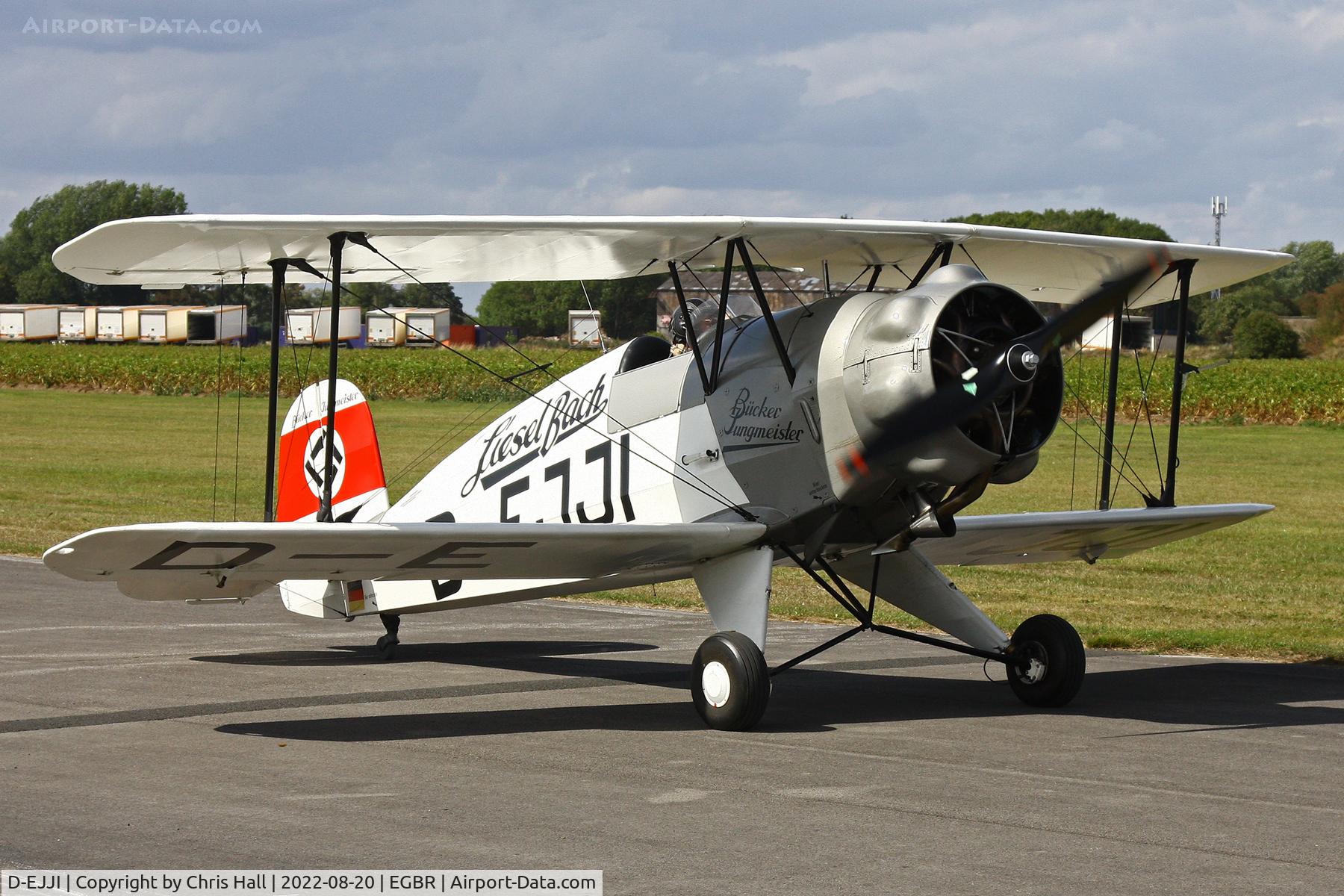 D-EJJI, Bucker Bu-133C Jungmeister C/N 1006, Breighton