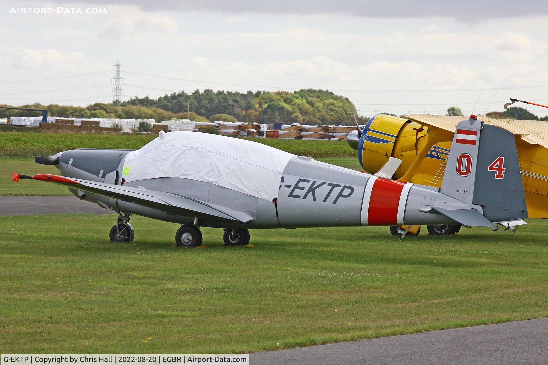 G-EKTP, 1964 Saab 91D Safir C/N 91-464, Breighton