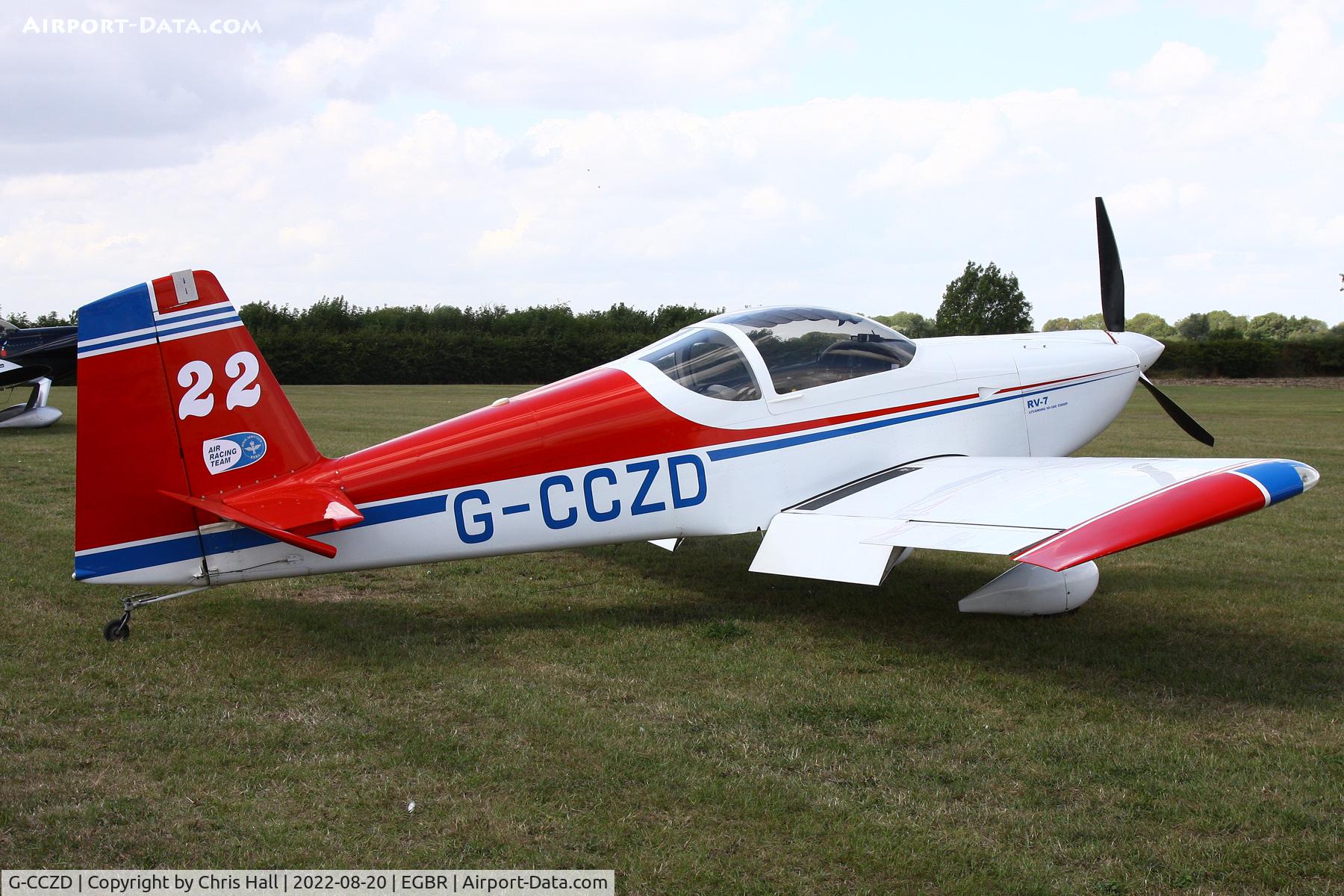 G-CCZD, 2004 Vans RV-7 C/N PFA 323-14087, Breighton