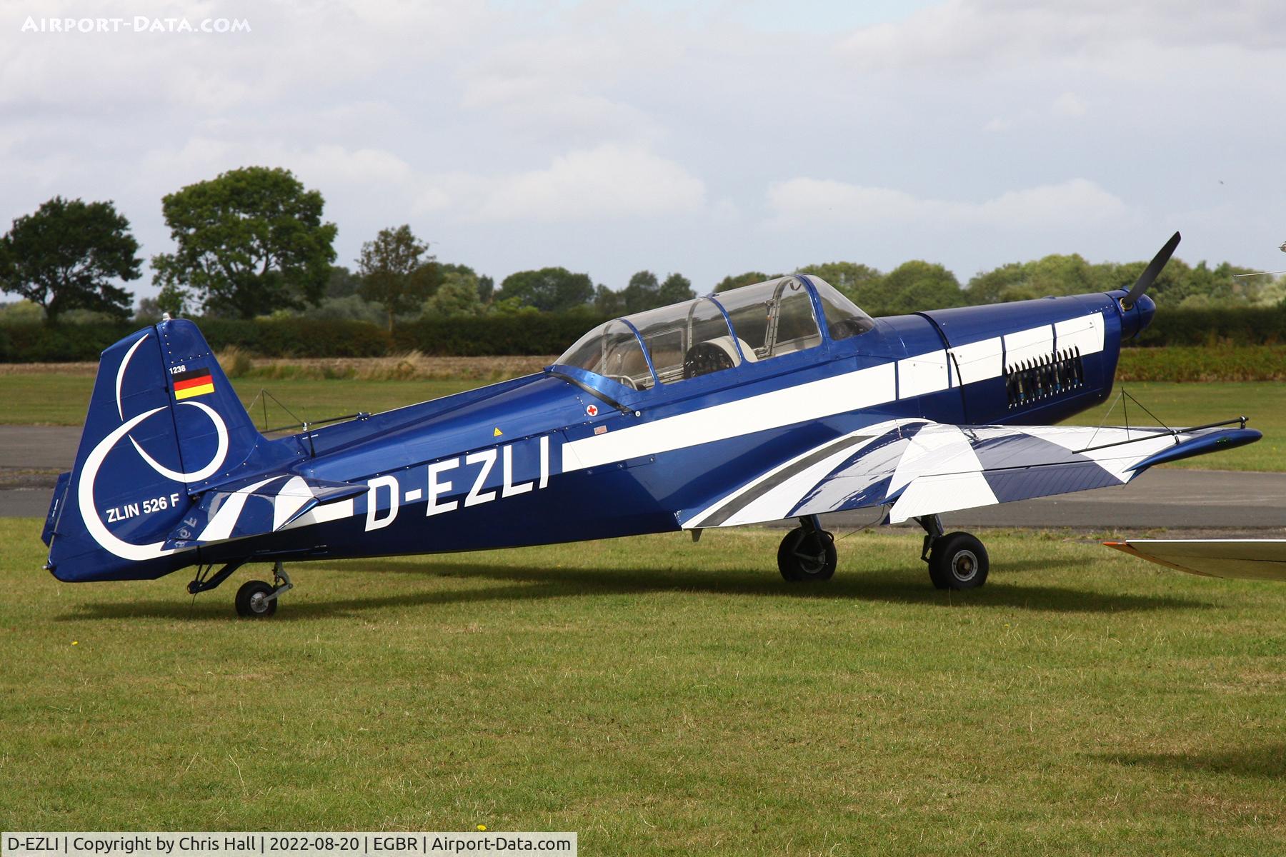 D-EZLI, 1971 Zlin Z-526F Trener Master C/N 1238, Breighton